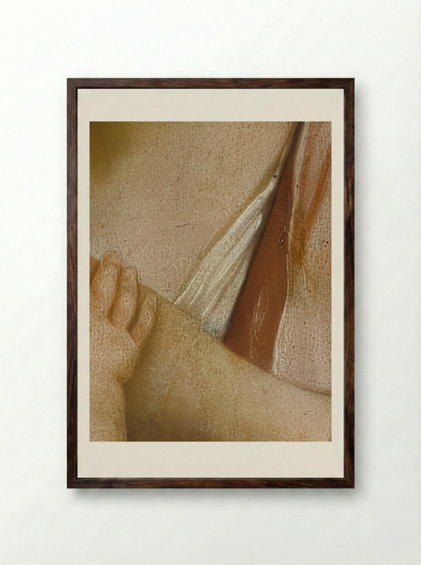 Virgin and Child - Elisabetta Sirani - Framed Print Dark Wood