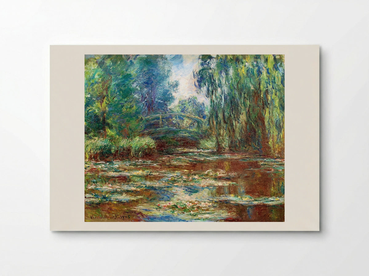 Water Lily Pond and Bridge - Claude Monet - Poster