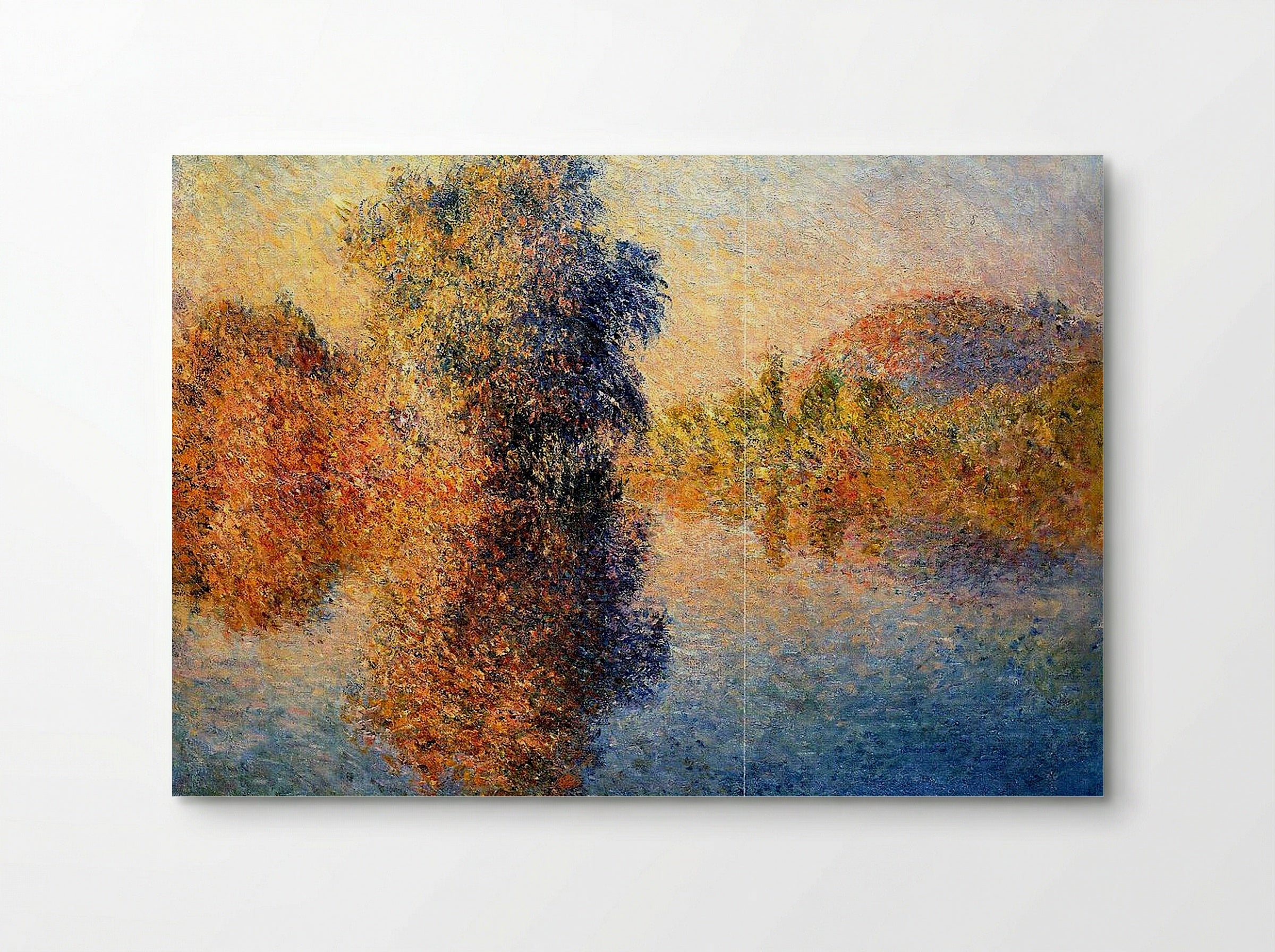 Morning on the Seine - Claude Monet - Poster