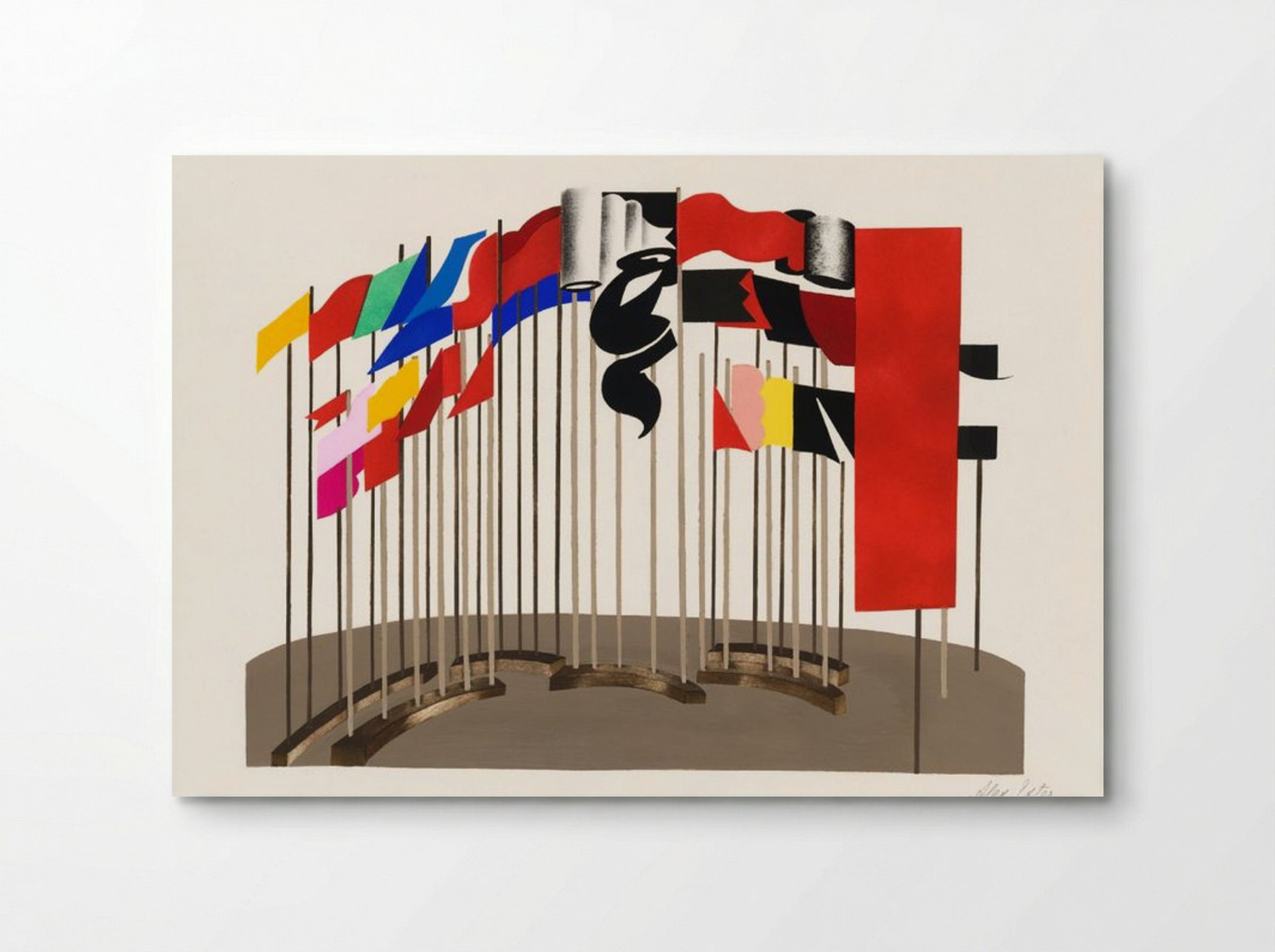 Maquettes de théâtre i.-xv. - Alexandra Exter - Poster