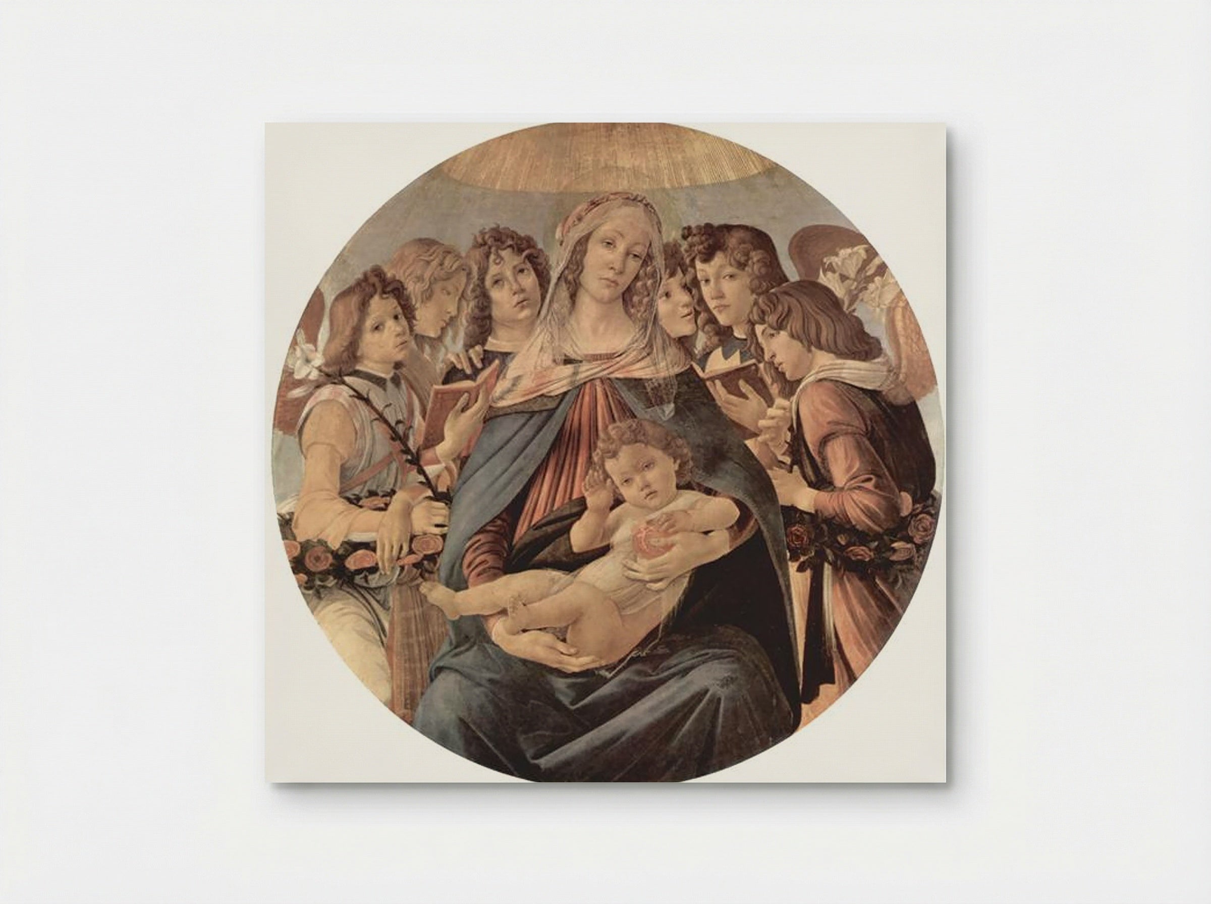 The Virgin Adoring the Child - Sandro Botticelli - Poster