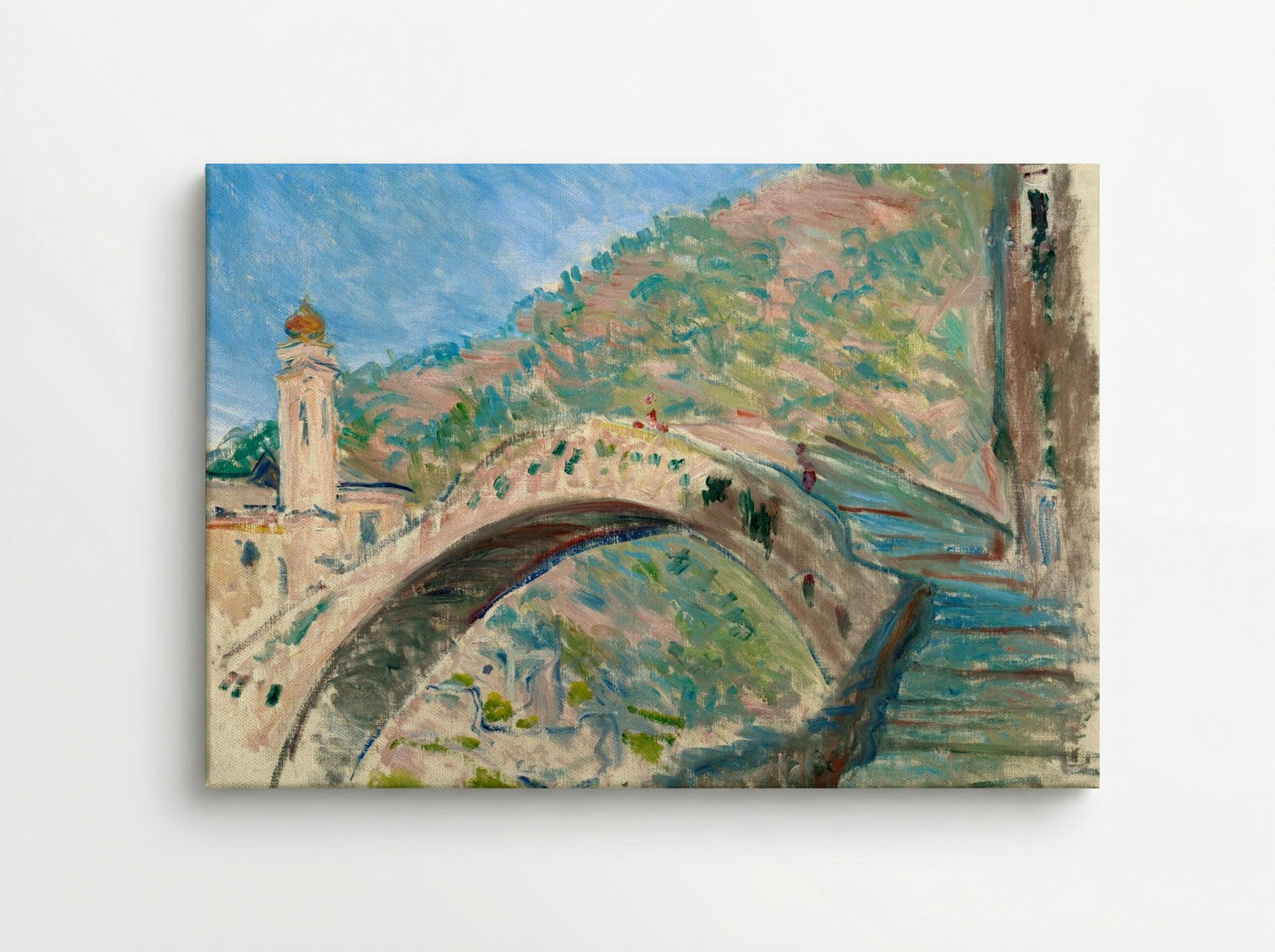 The Bridge at Dolceacqua - Claude Monet - Canvas
