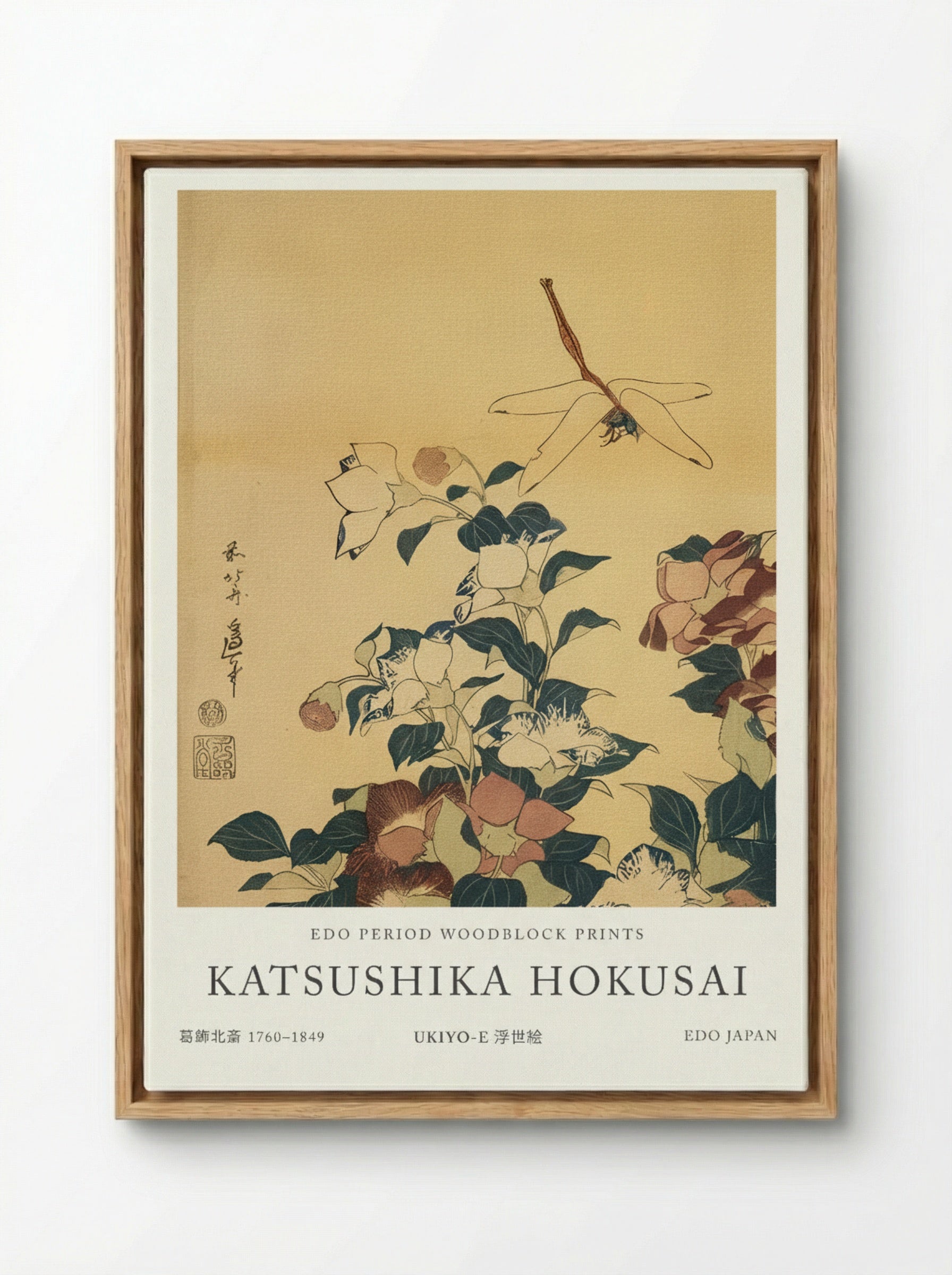 Bluebells and Dragonflies – Fine Art Print