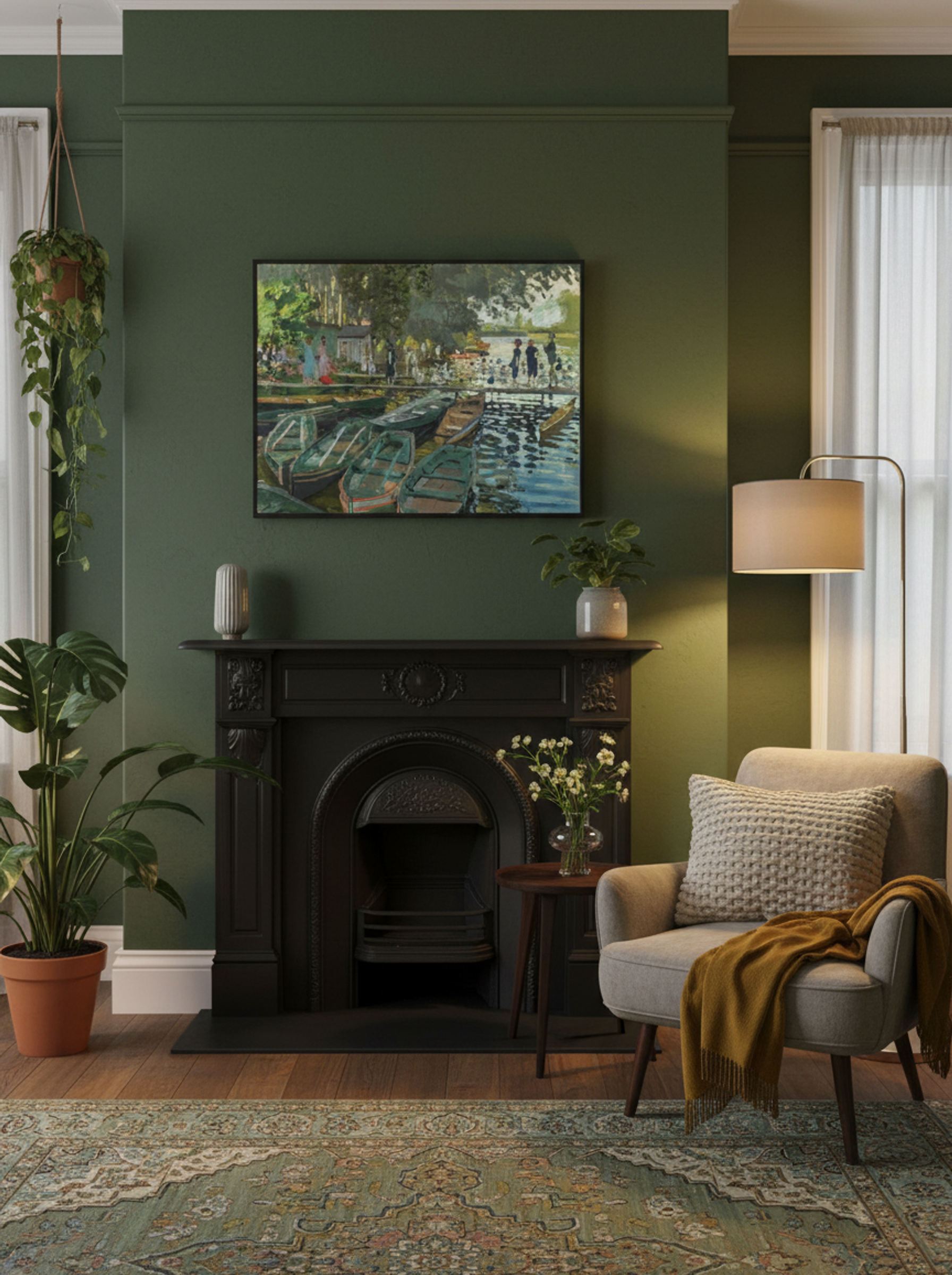 Bathers at La Grenouillère - Claude Monet - Lifestyle