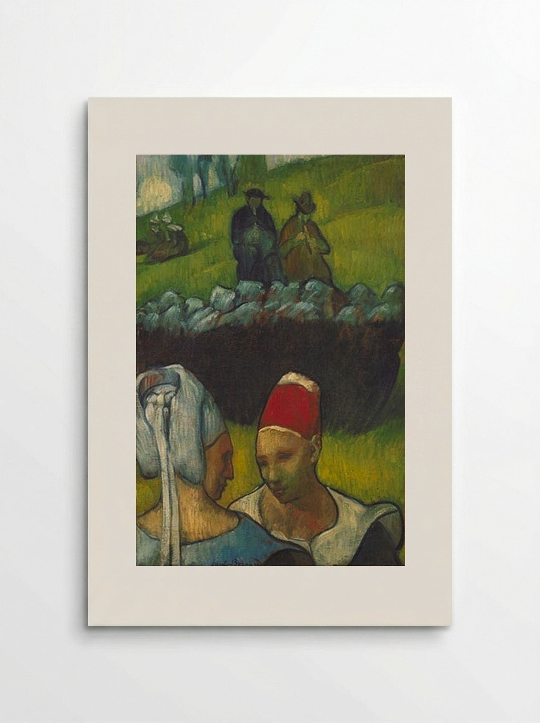 Bretons - Émile Bernard - Poster