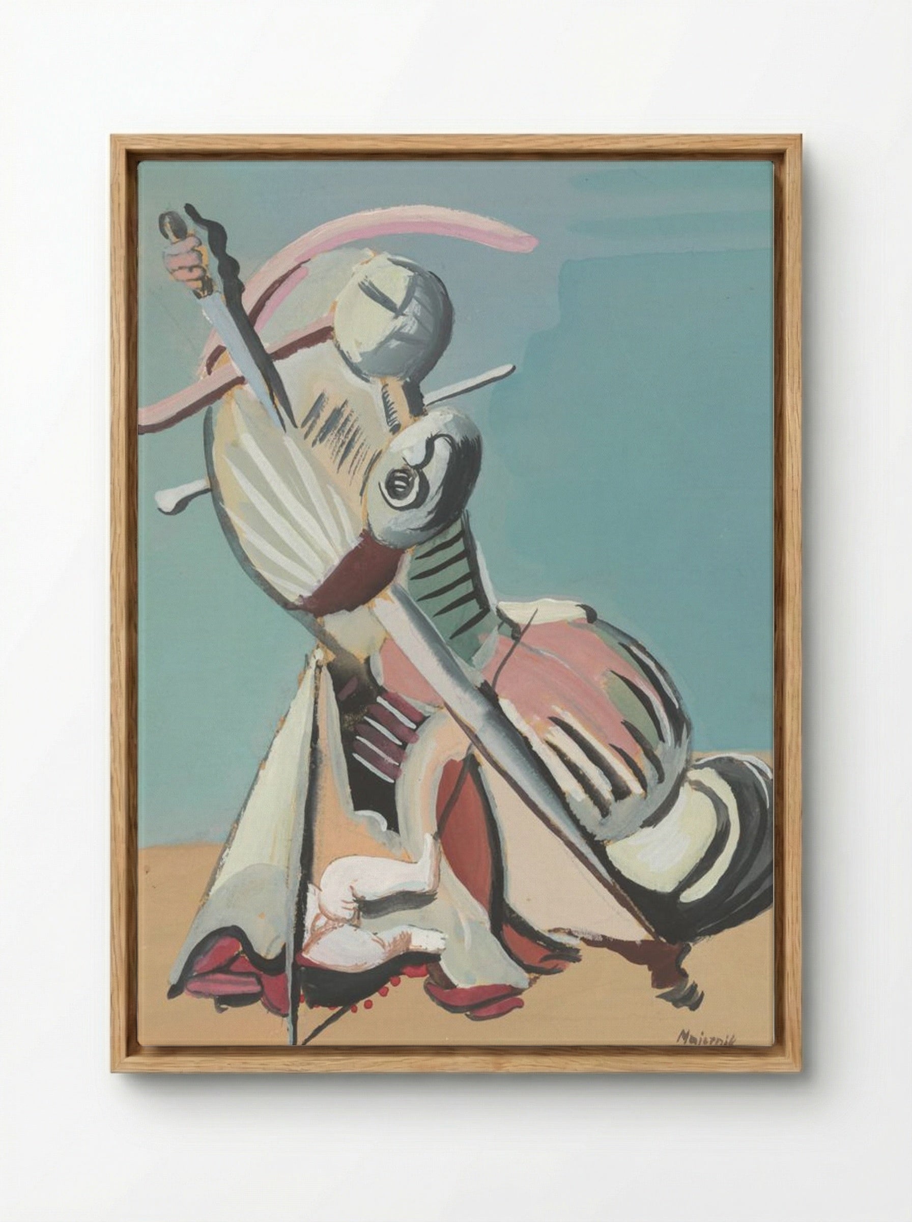 Massacre of the Innocents - Cyprián Majerník - Framed Canvas Wood