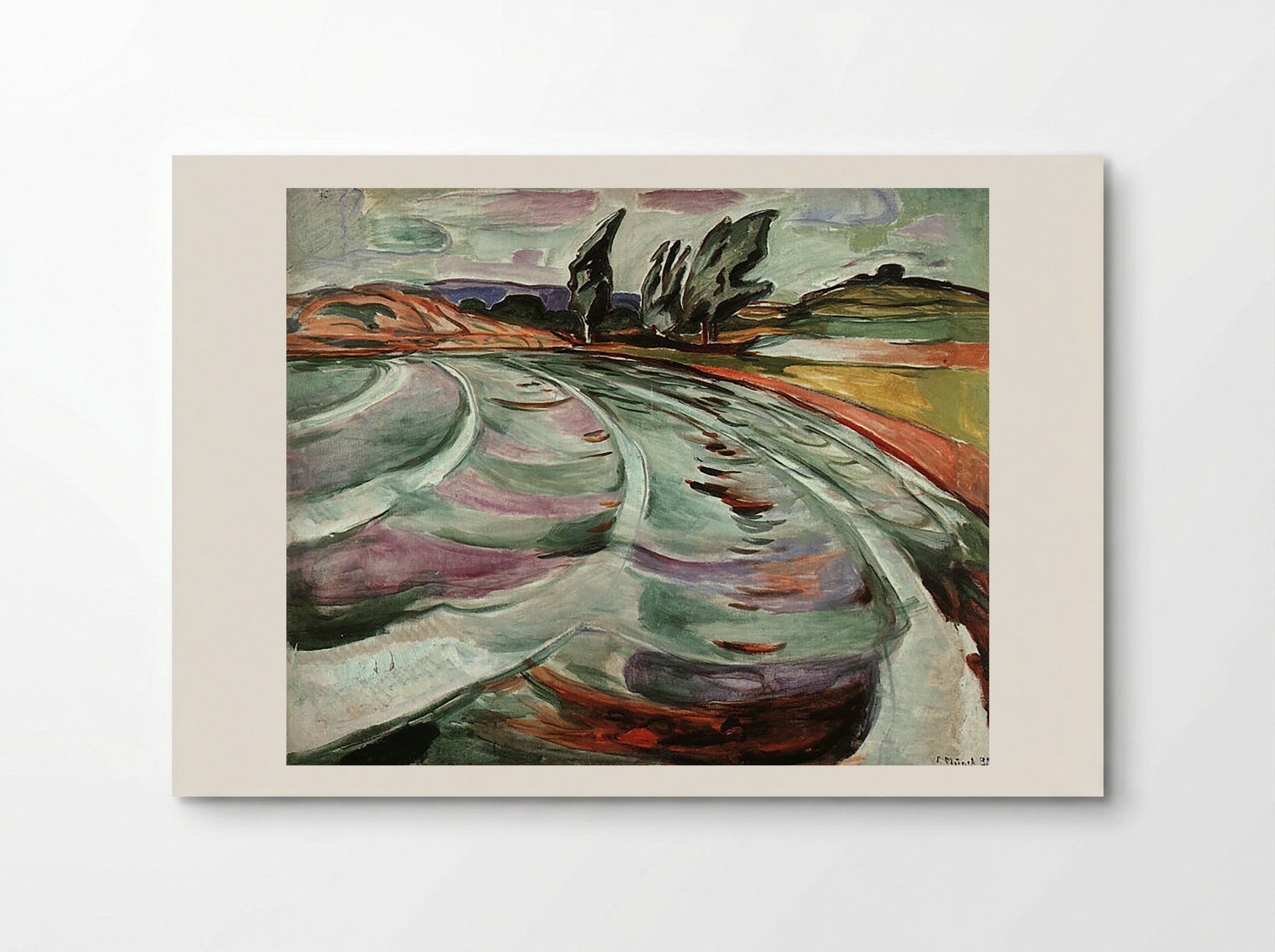 The Wave - Edvard Munch - Poster