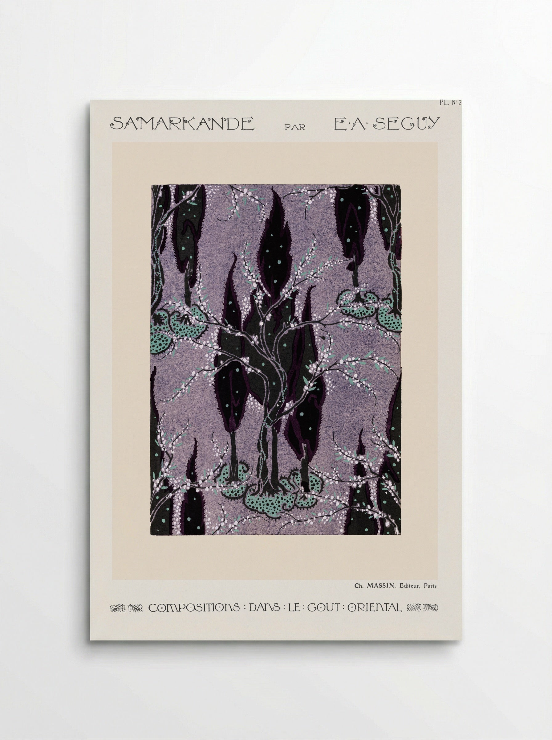 Samarkande, Plate No. 2 - Émile-Allain Séguy - Poster