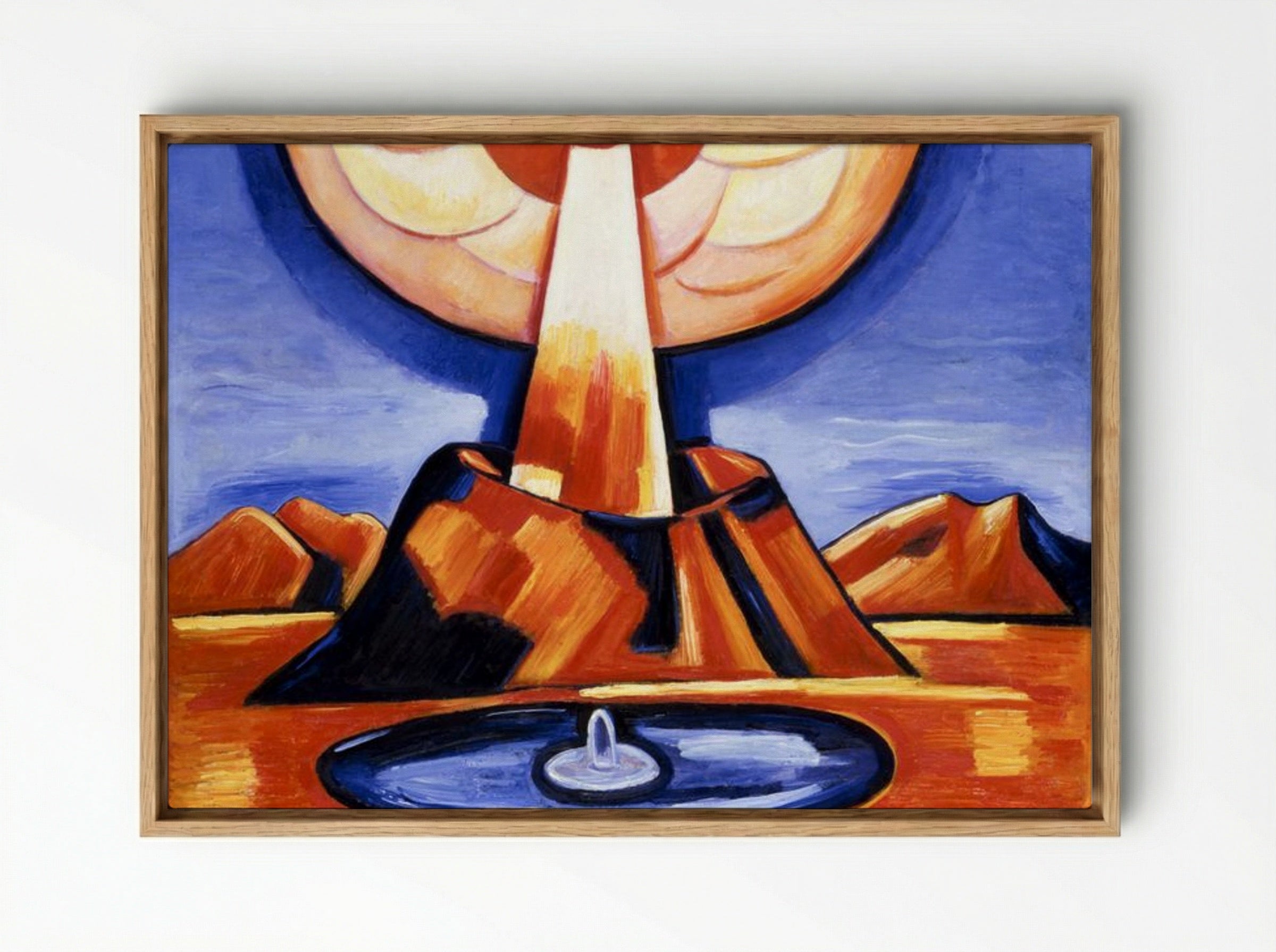 Yliaster (Paracelsus) - Marsden Hartley - Framed Canvas Wood