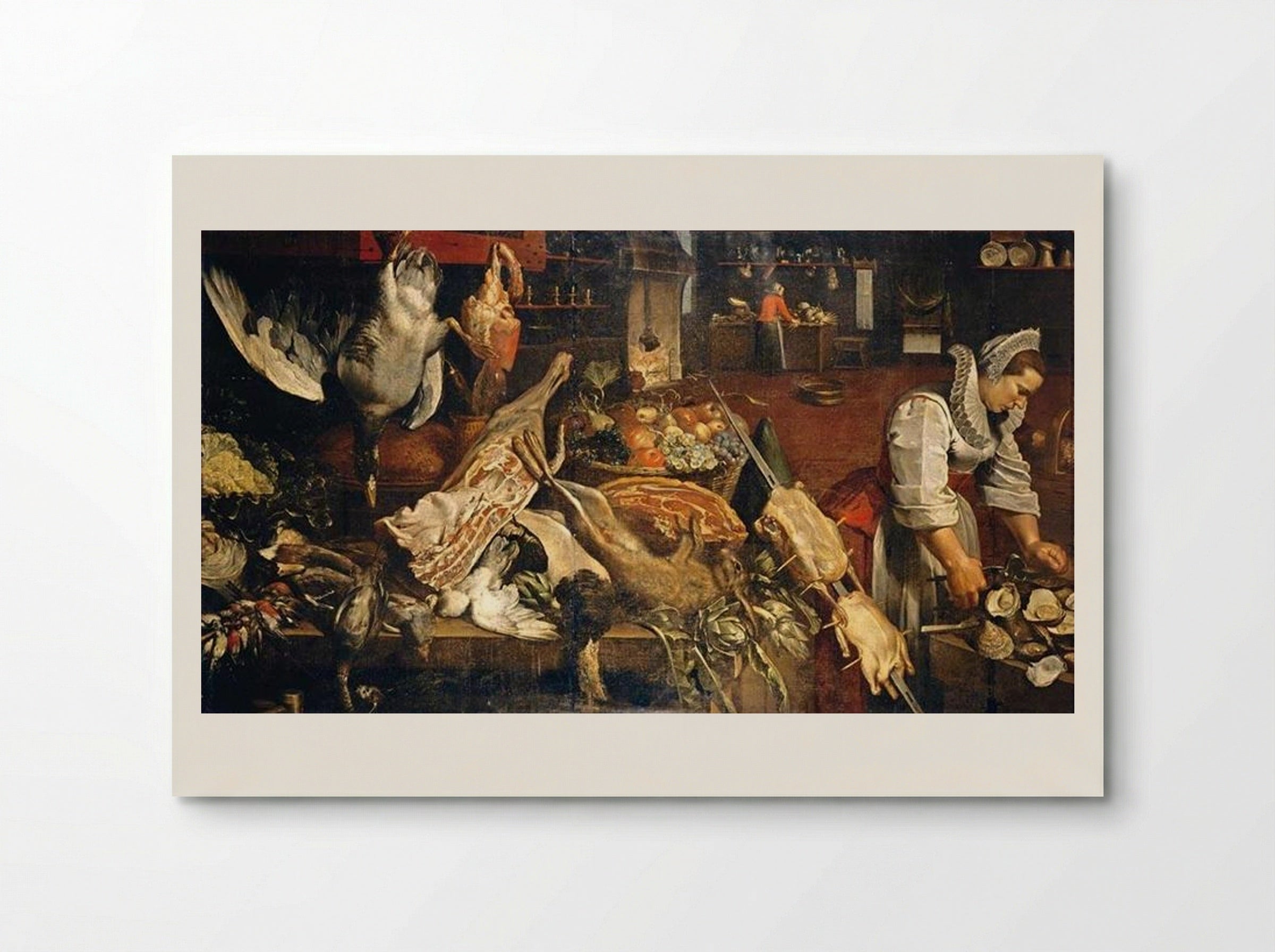 Kitchen Still Life - Frans Snyders - Poster