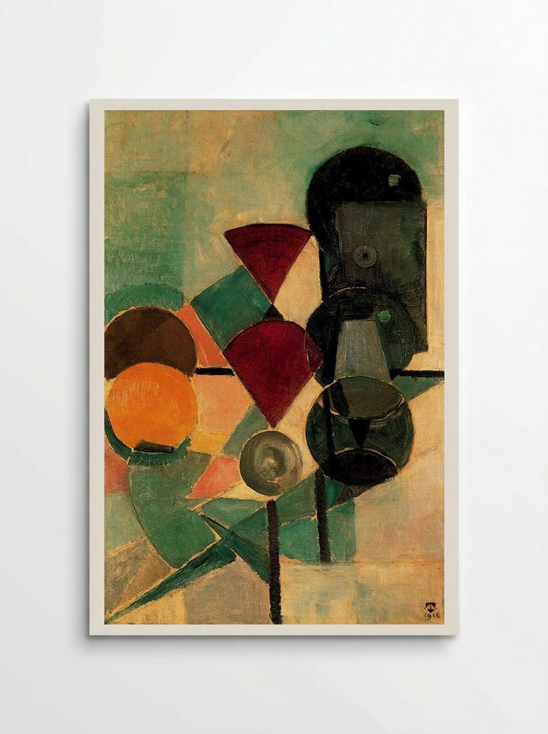 Composition II (Still Life) - Theo van Doesburg - Poster