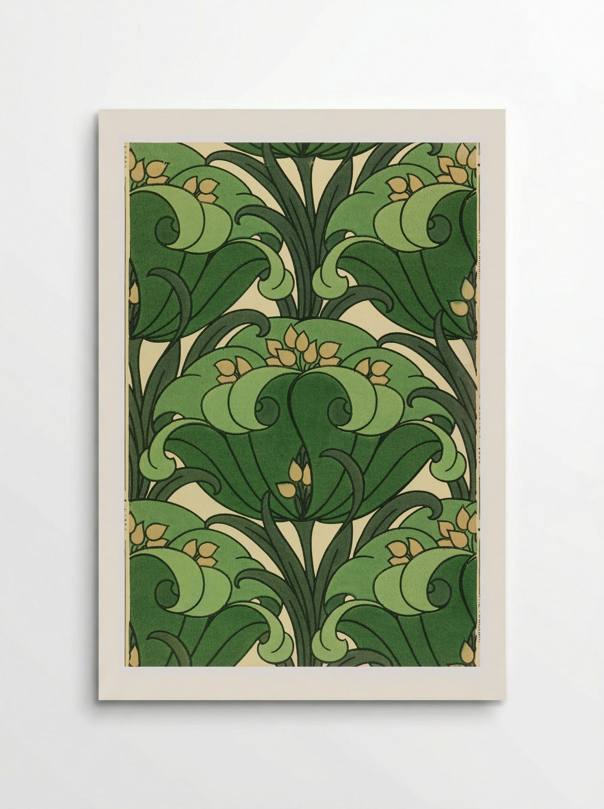 Floral Sidewall Design - William Morris - Poster