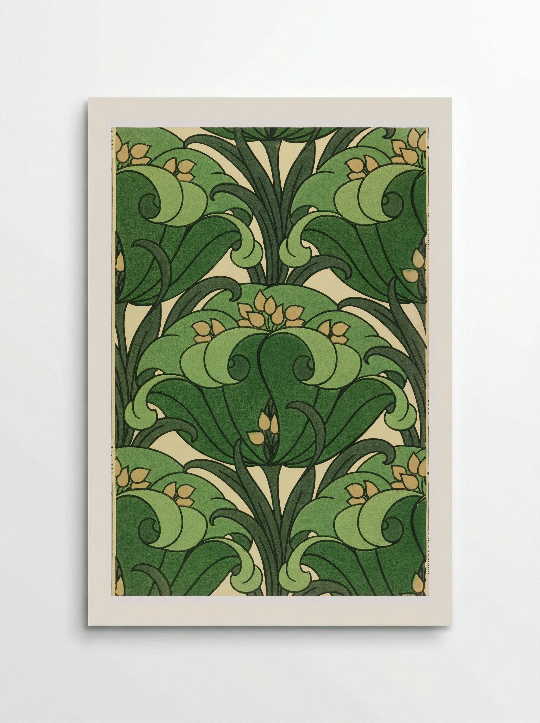 Floral Sidewall Design - William Morris - Poster