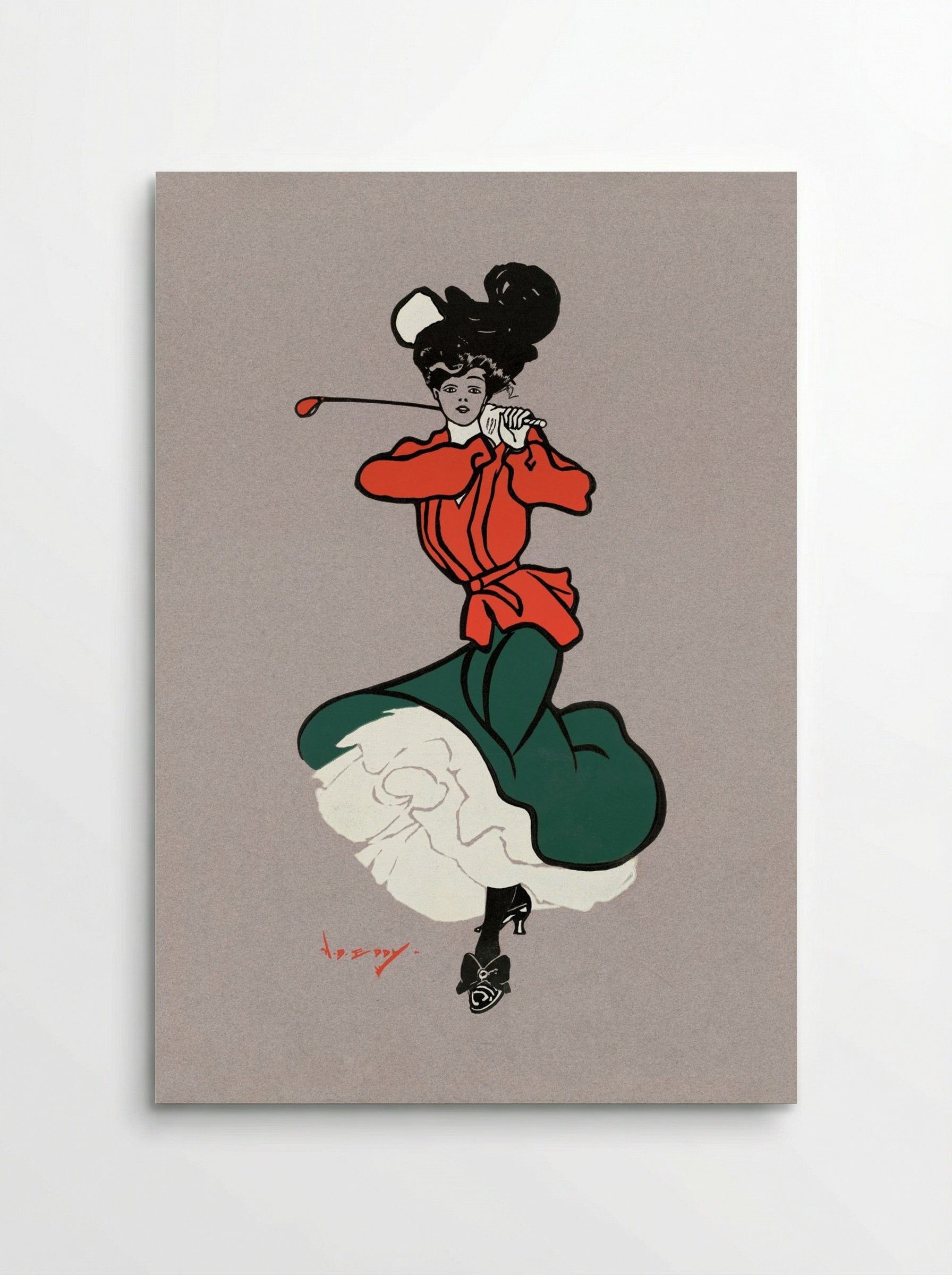 A Good Drive No. 44 - Harry B. Eddy - Poster