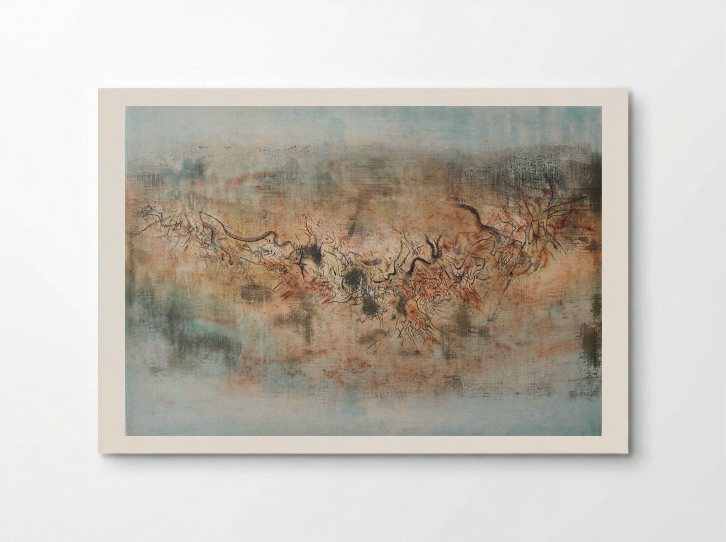 Vent et poussière - Zao Wou-Ki - Poster