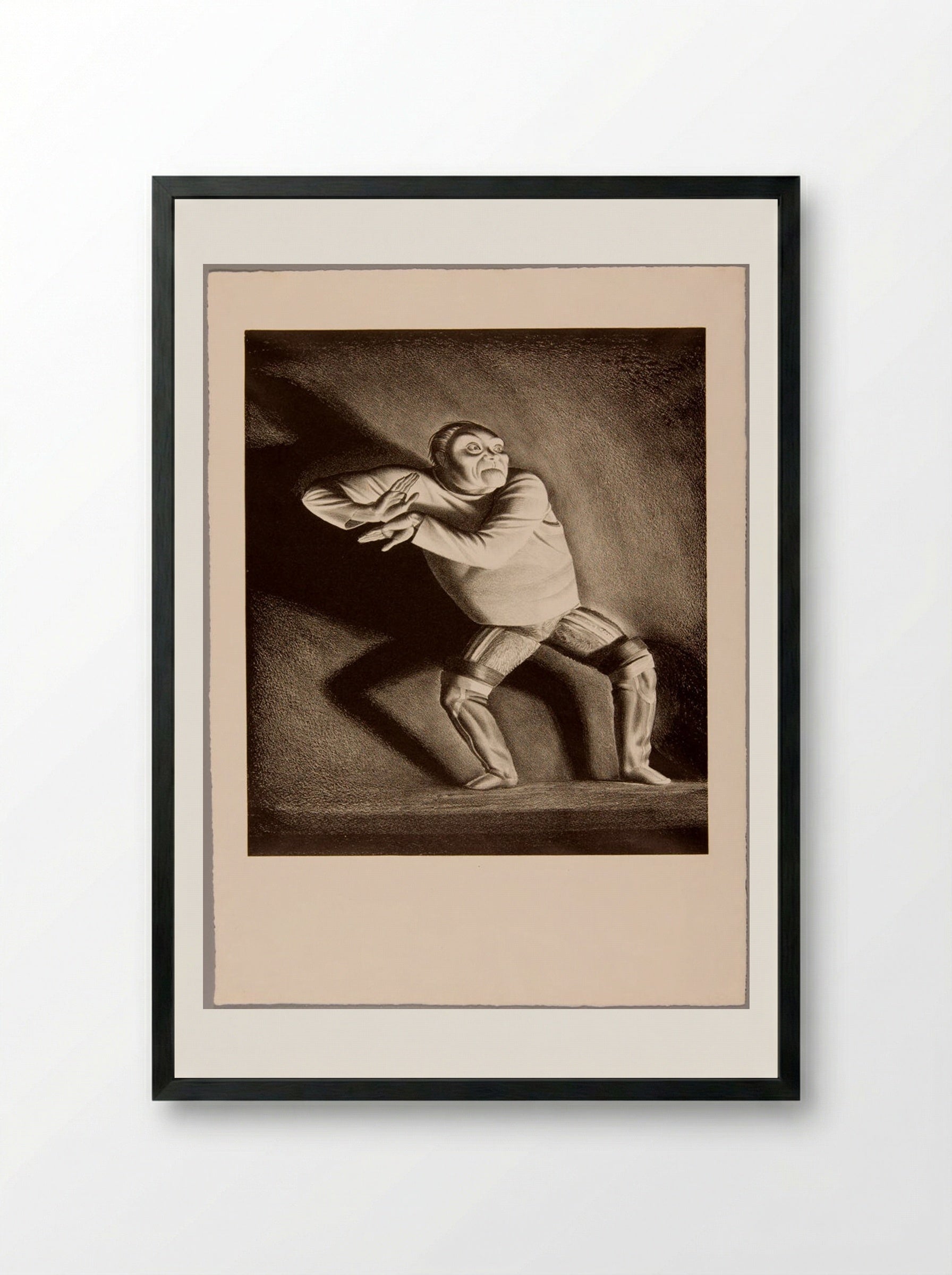 Mala - Rockwell Kent - Framed Print Black