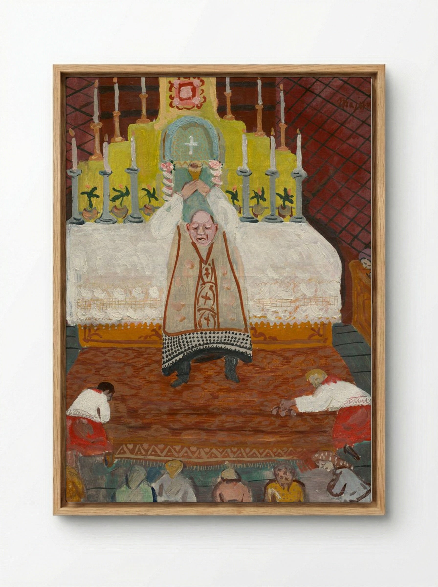 Upheaval - Cyprián Majerník - Framed Canvas Wood