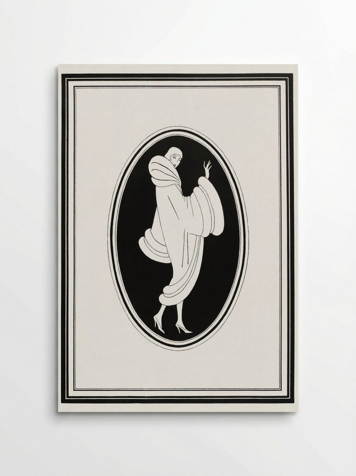 Advertisement for Brandt's Fur Coat - Fine Art Print - Poster