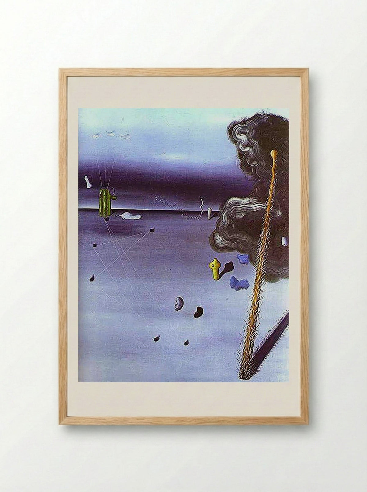 Mama, Papa is Wounded! - Salvador Dalí - Framed Print Wood