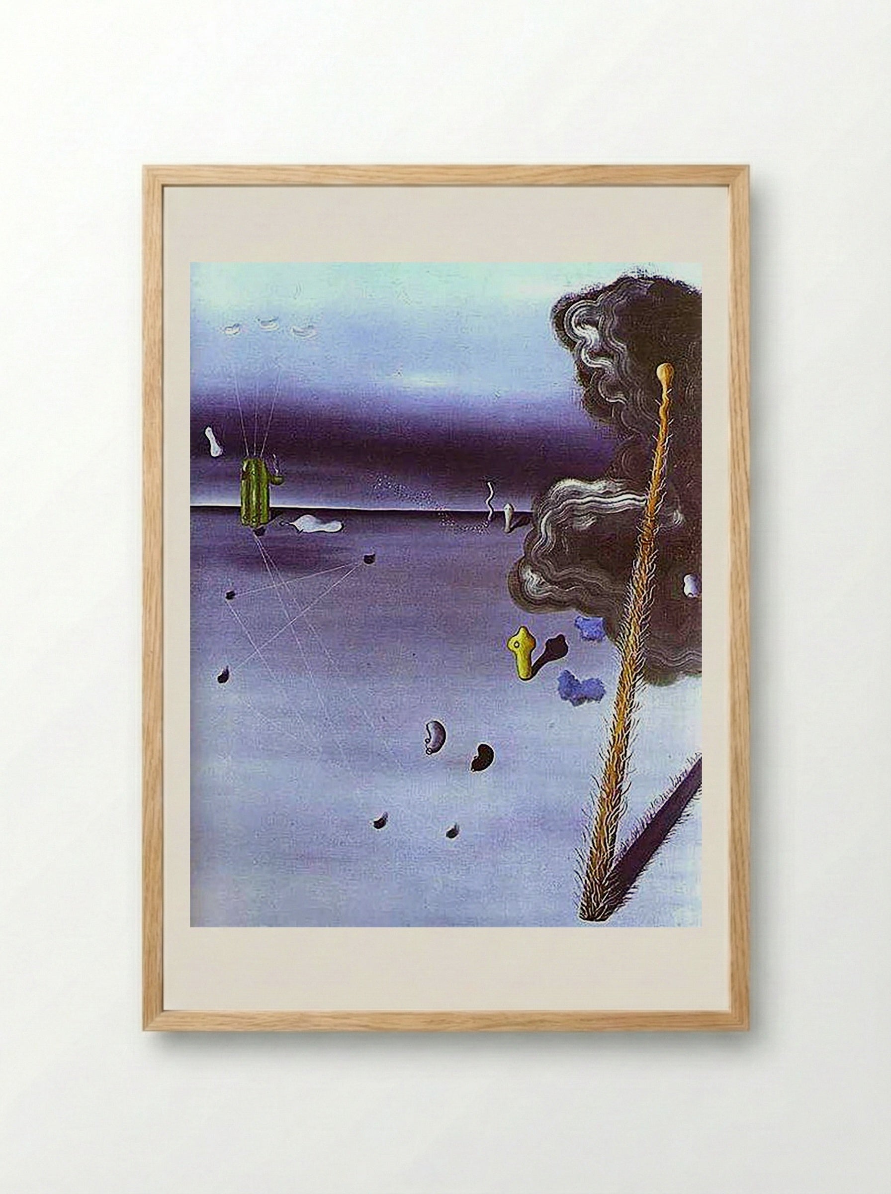 Mama, Papa is Wounded! - Salvador Dalí - Framed Print Wood
