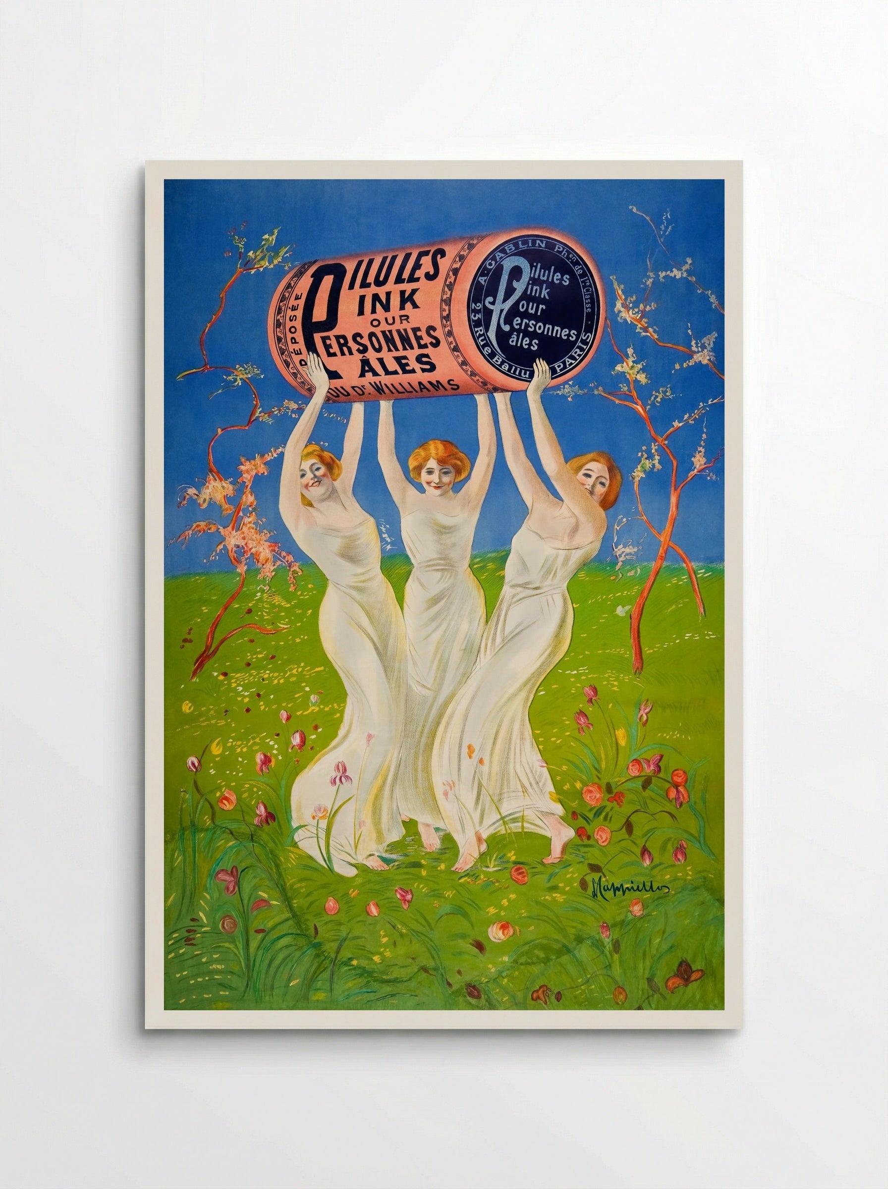Pillules Ink Our Personnes Ales - Henri Thiriet - Poster