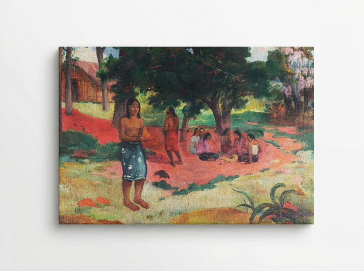 Whispered Words (Parau Parau) - Paul Gauguin - Canvas