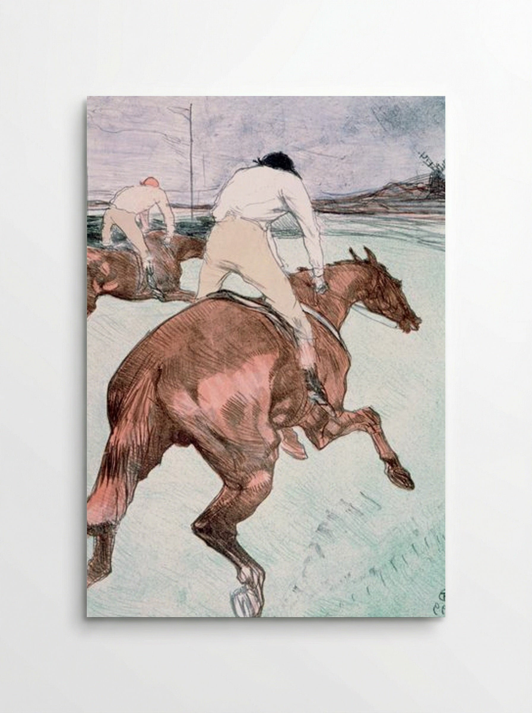 The Jockey - Henri de Toulouse-Lautrec - Poster