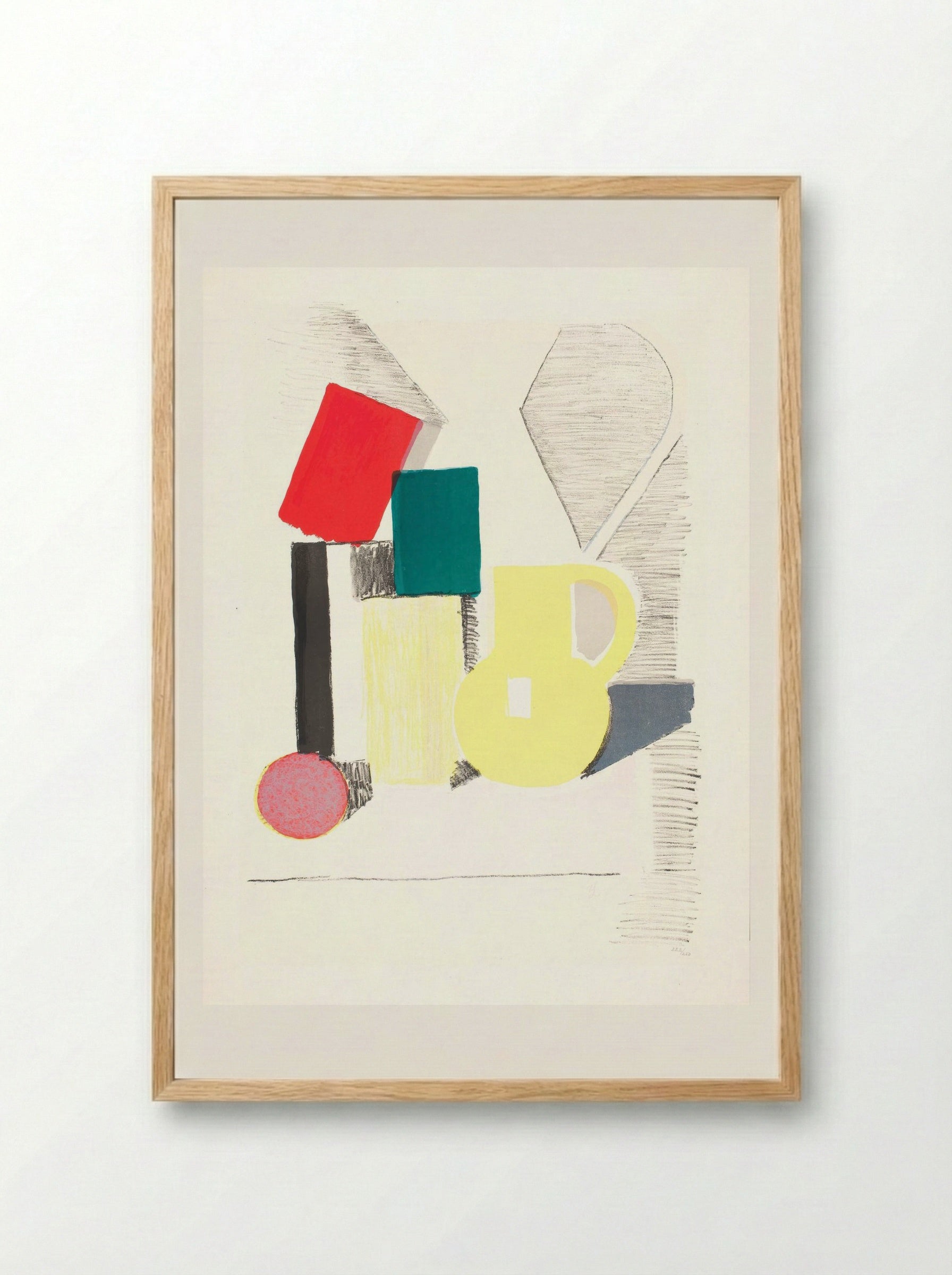 Setup - Vilhelm Lundstrøm - Framed Print Wood
