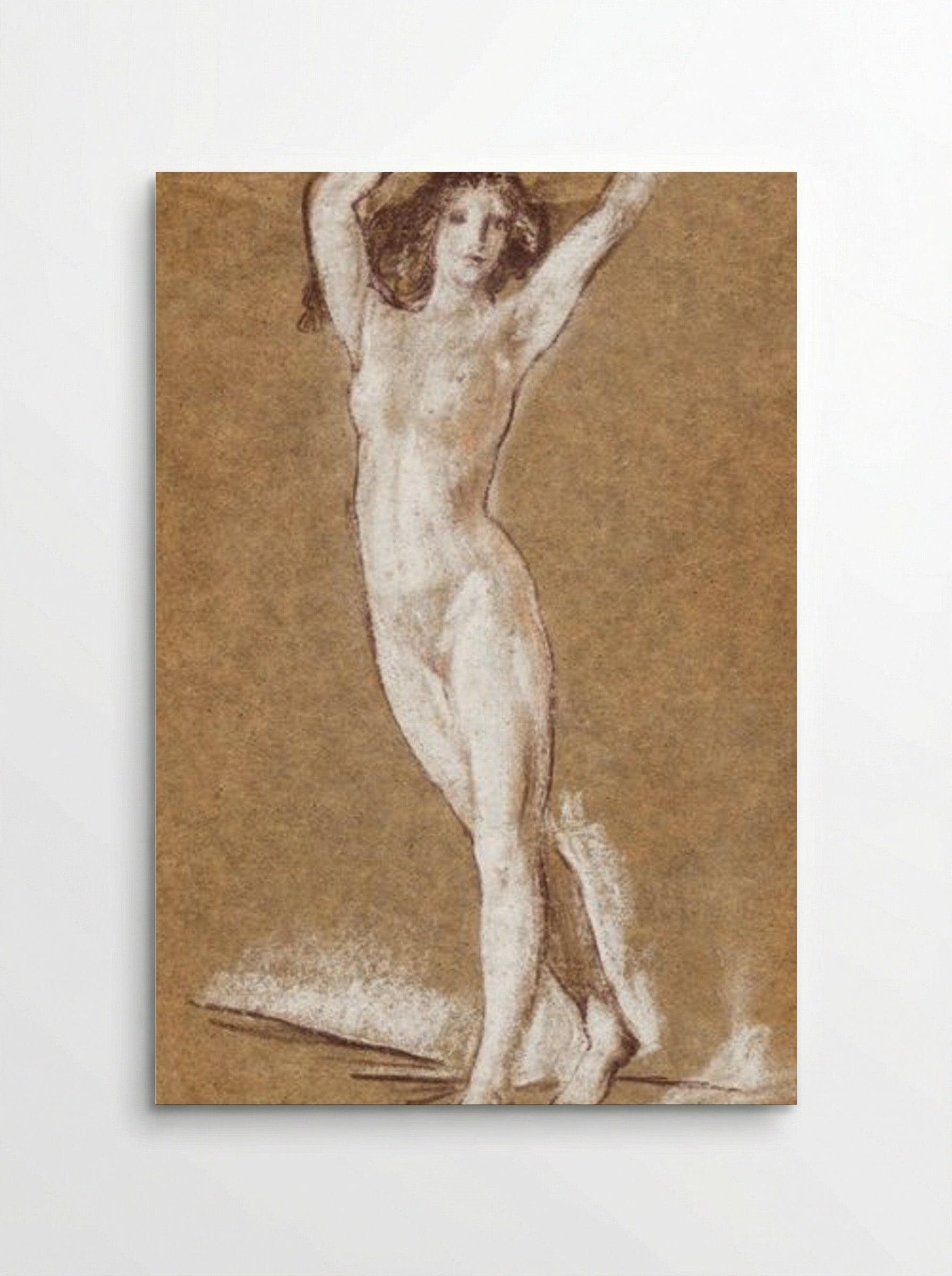 Standing Female Nude - Arthur B. Davies - Poster
