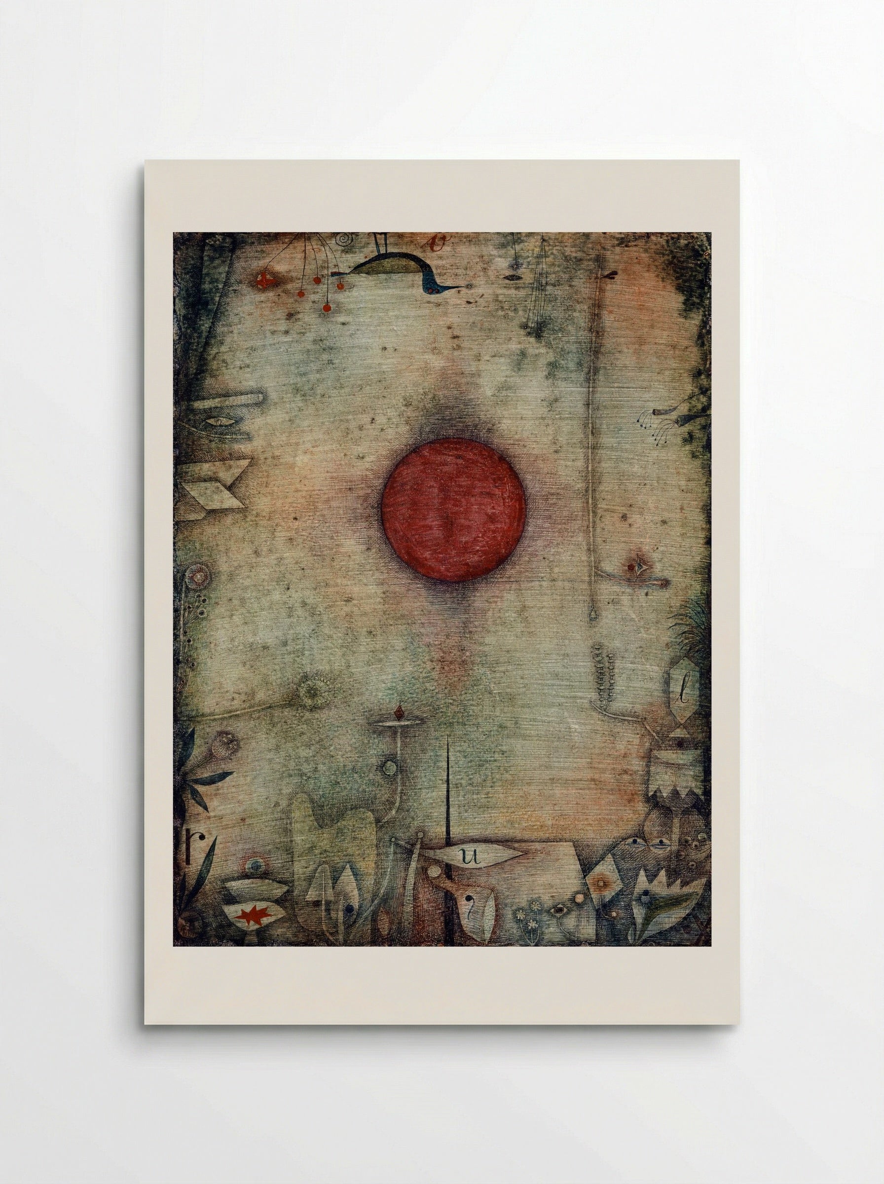 Ad marginem - Paul Klee - Poster