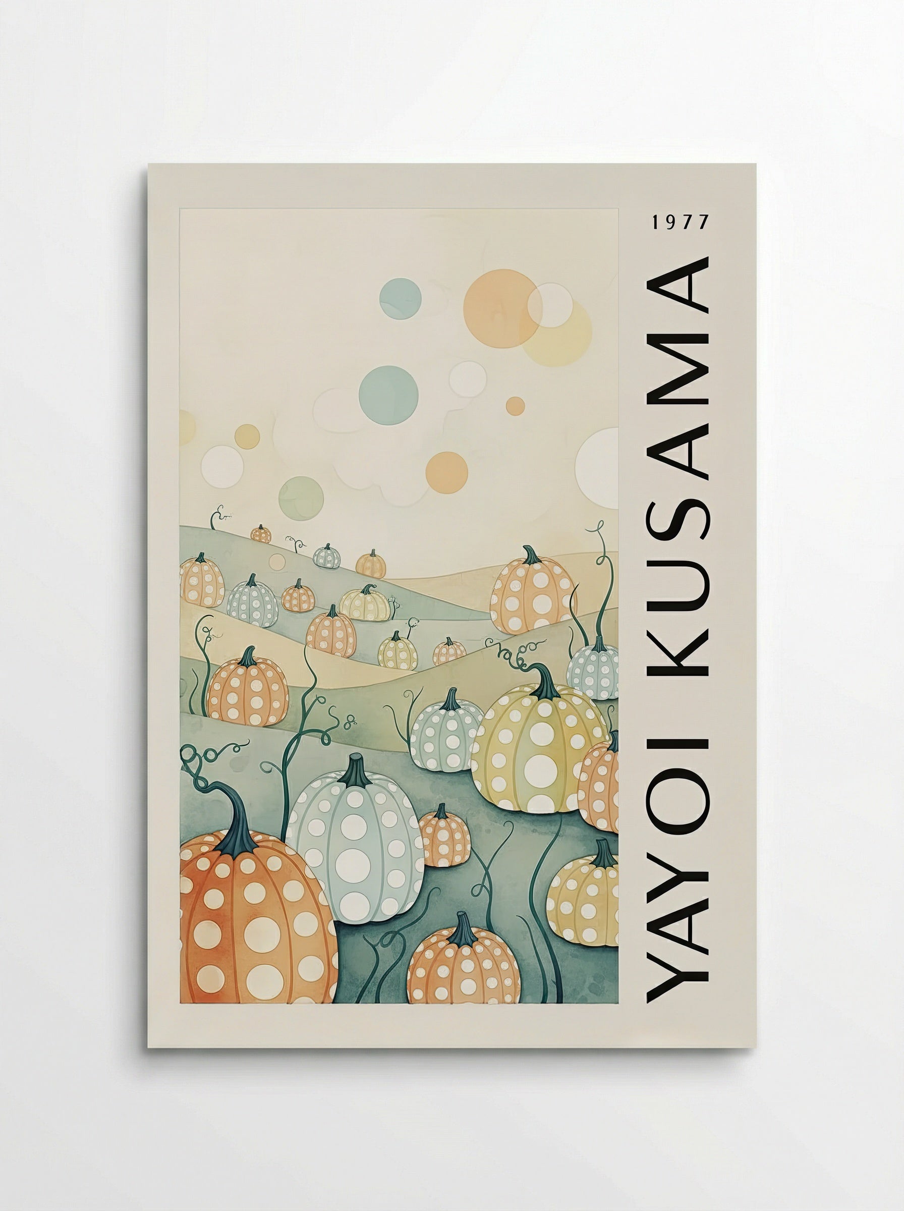 Pumpkins - Yayoi Kusama - Poster