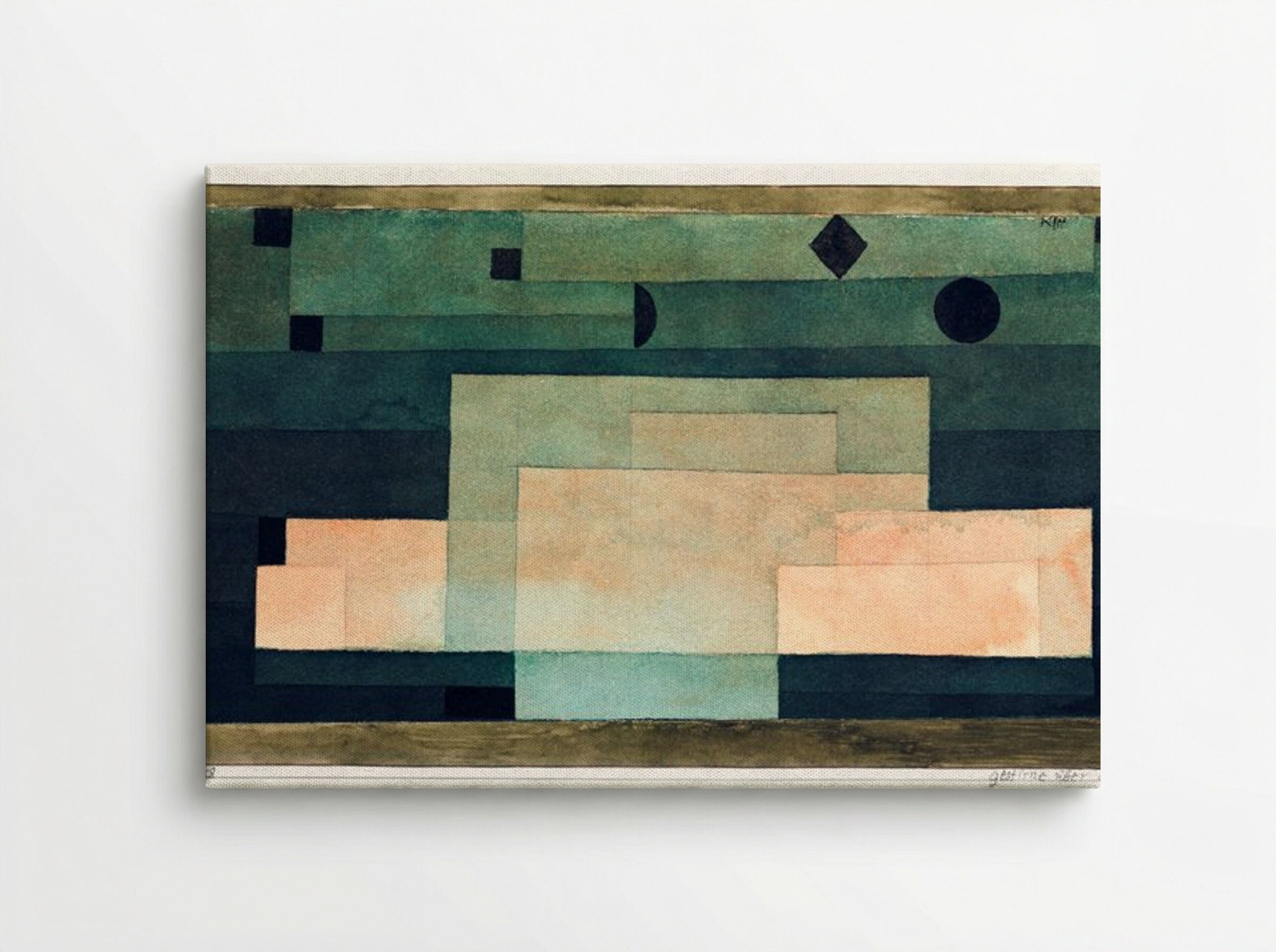 The Firmament Above the Temple - Paul Klee - Canvas