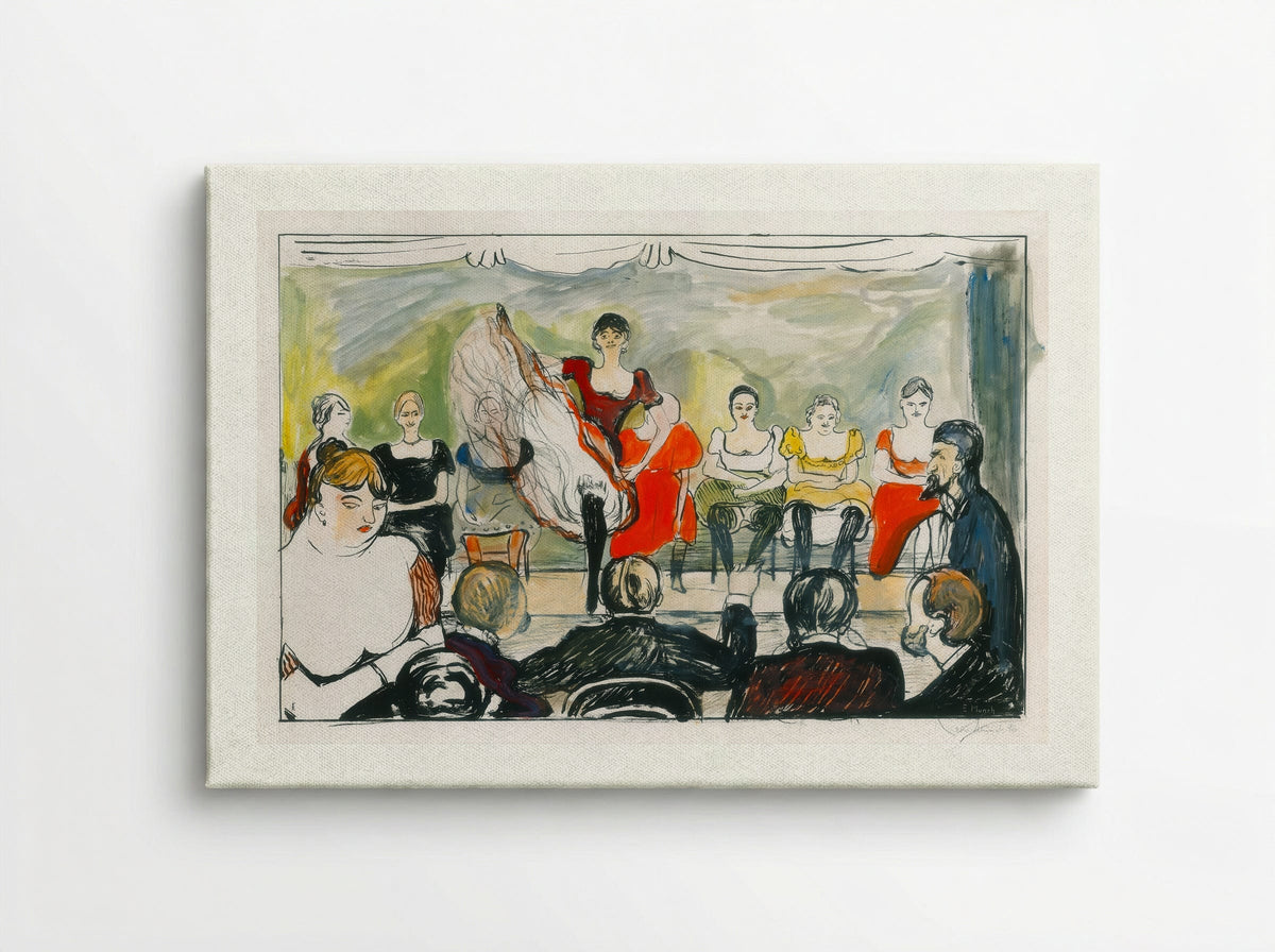 Tingeltangel - Edvard Munch - Canvas