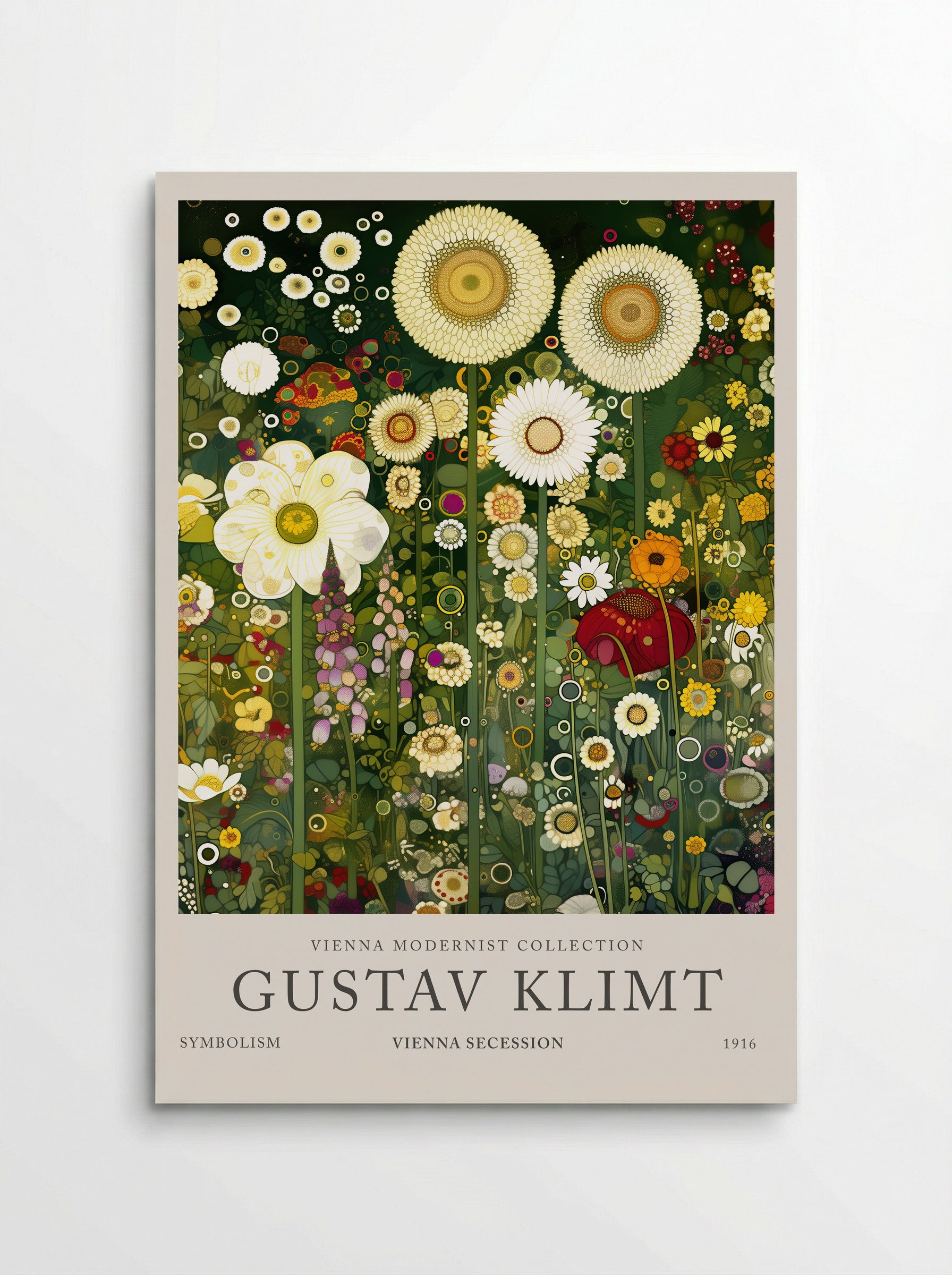 Summer Garden Echo - Gustav Klimt - Poster