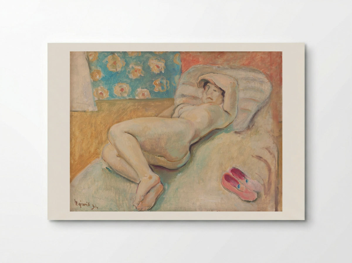 Resting Woman - Cyprián Majerník - Poster