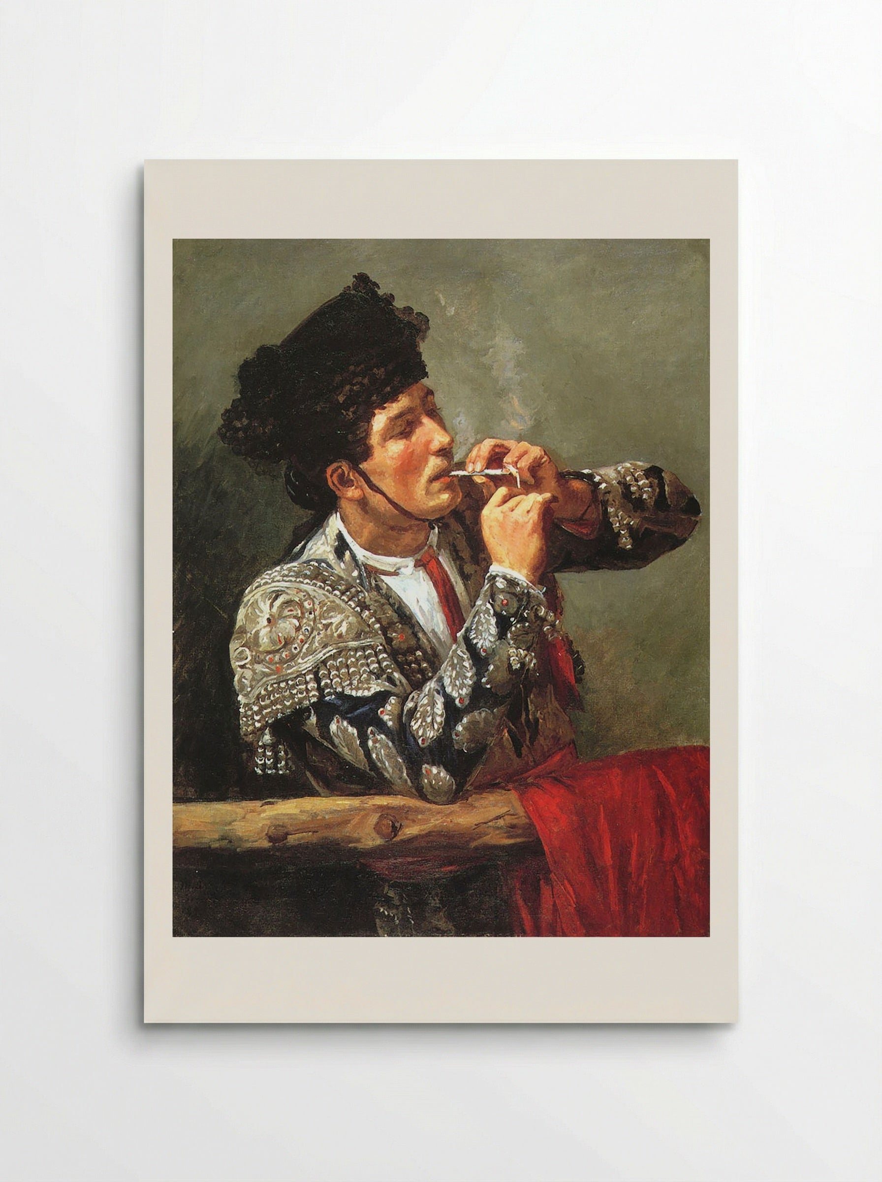 After the Bullfight - Eugenio Lucas Velázquez - Poster