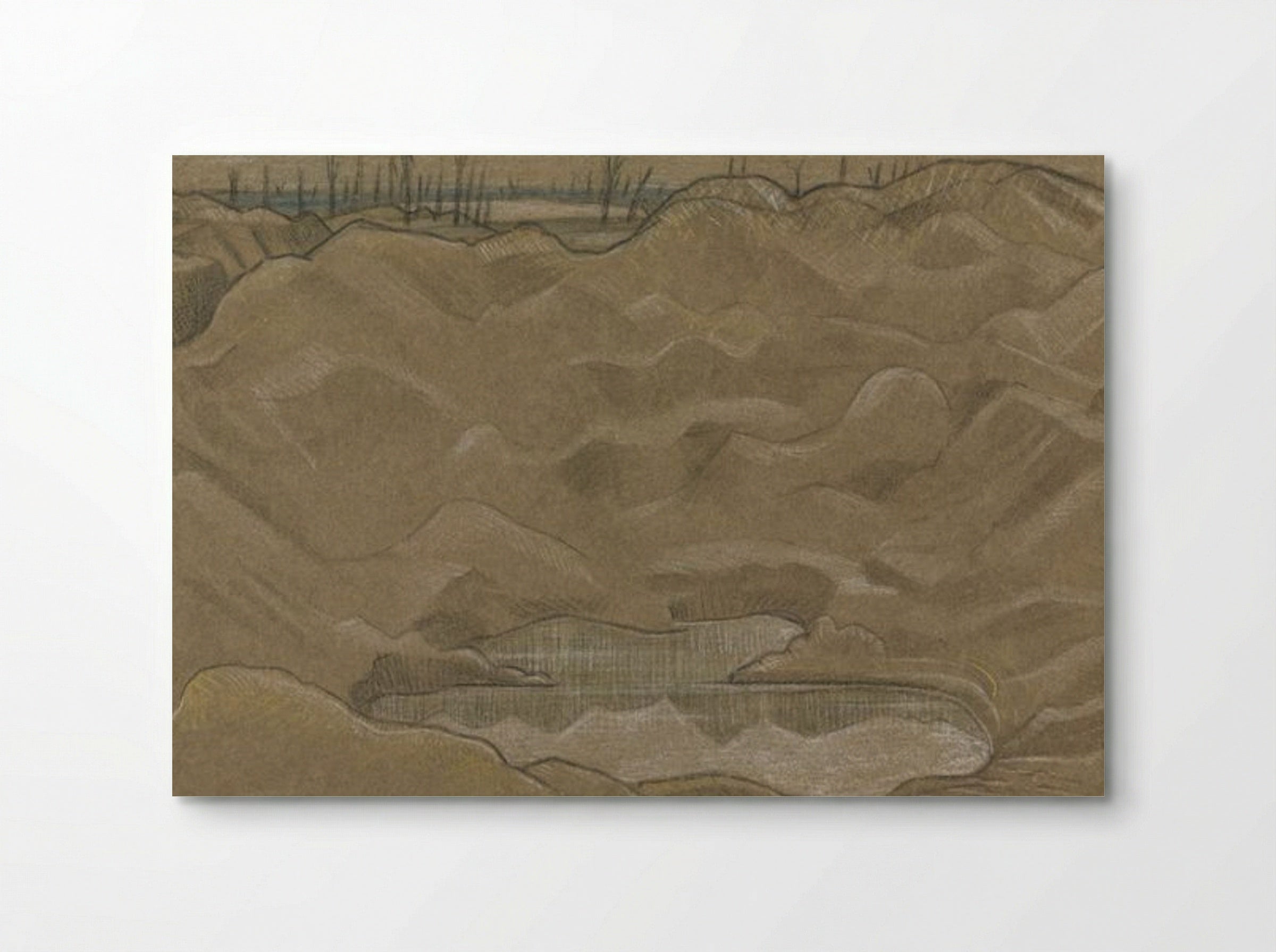 A Shell Crater - Paul Nash - Poster