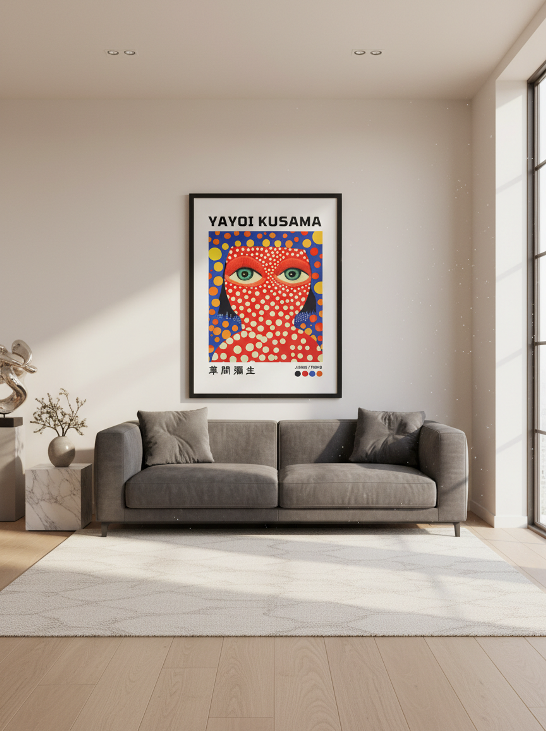 Self-Portrait with Polka Dots - Yayoi Kusama - Lifestyle