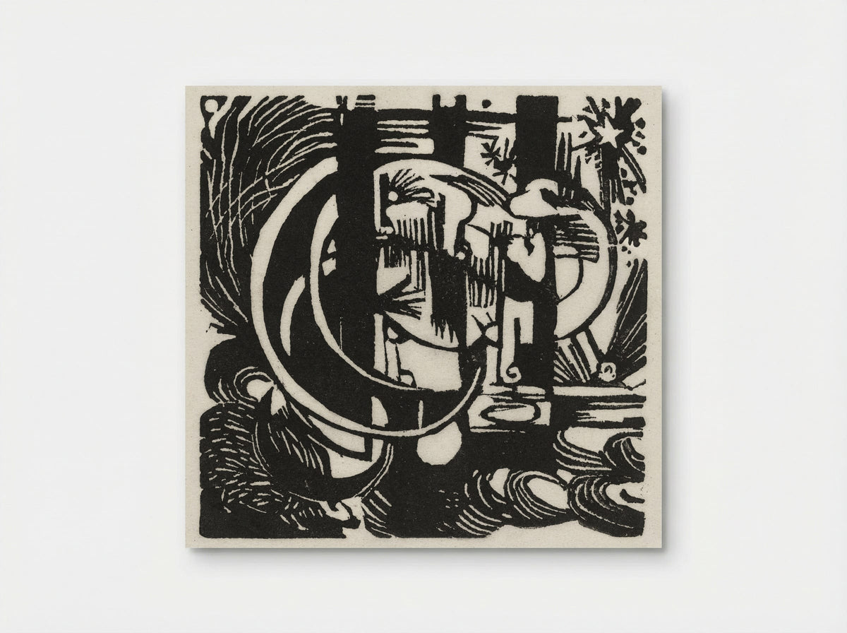 Lizards - Franz Marc - Poster
