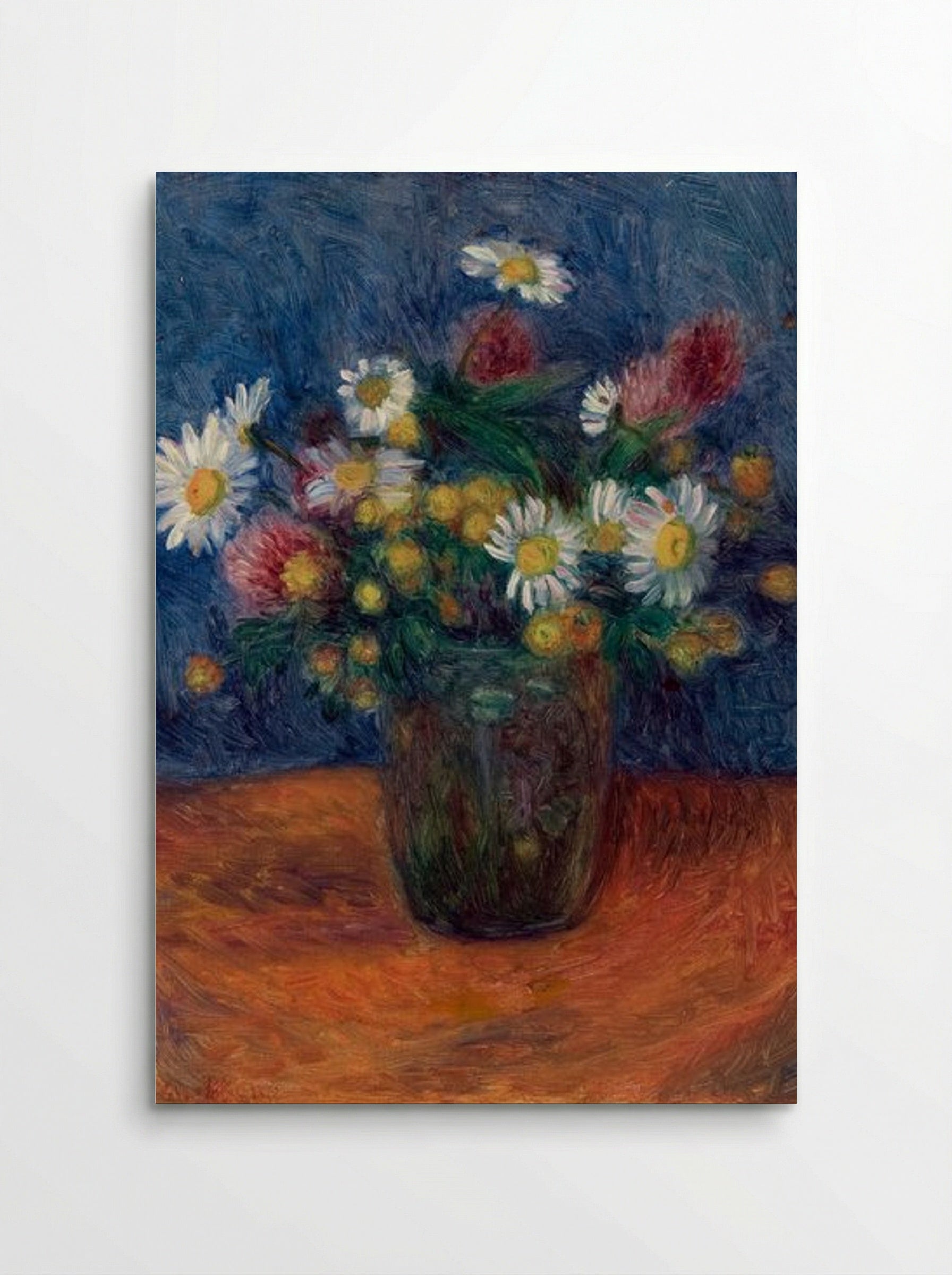 Flowers in a Vase - William James Glackens - Poster