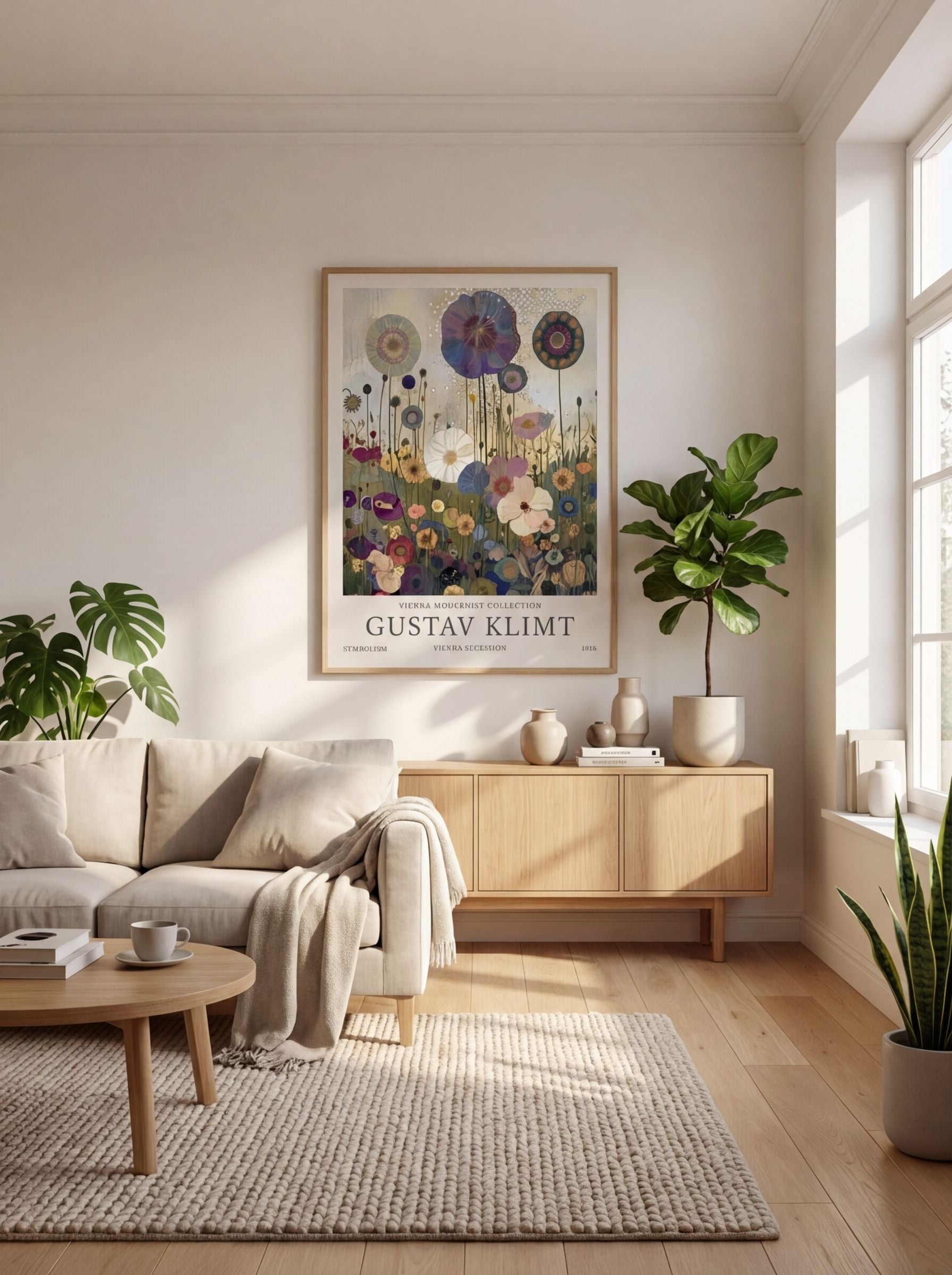 Golden Meadow Bloom – Gustav Klimt - Lifestyle