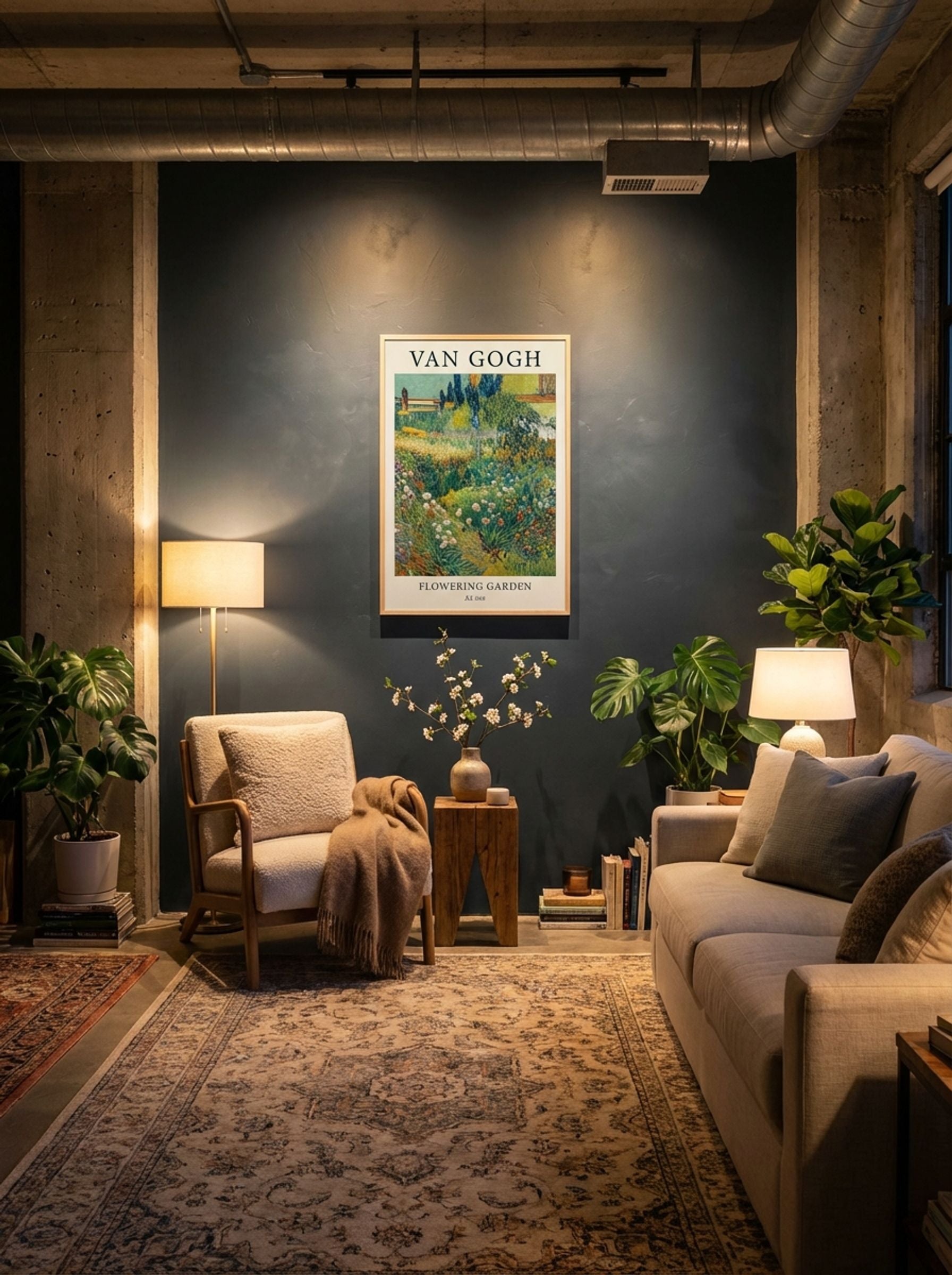 Flowering Garden - Vincent van Gogh - Lifestyle