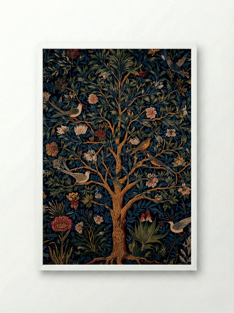 Songbirds in the Midnight Garden - William Morris