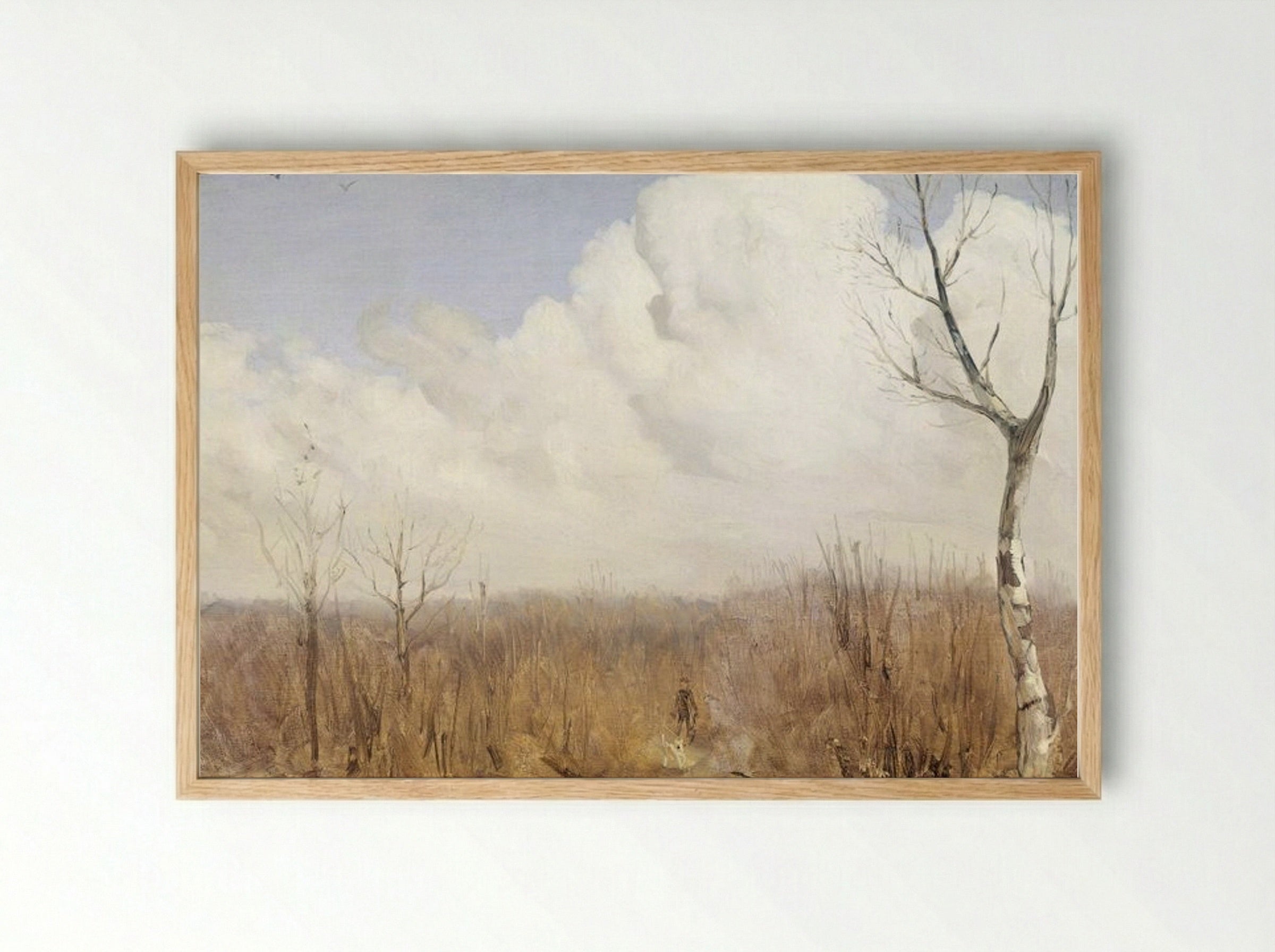 Autumn Day - Gerrit Willem Dijsselhof - Framed Print Wood