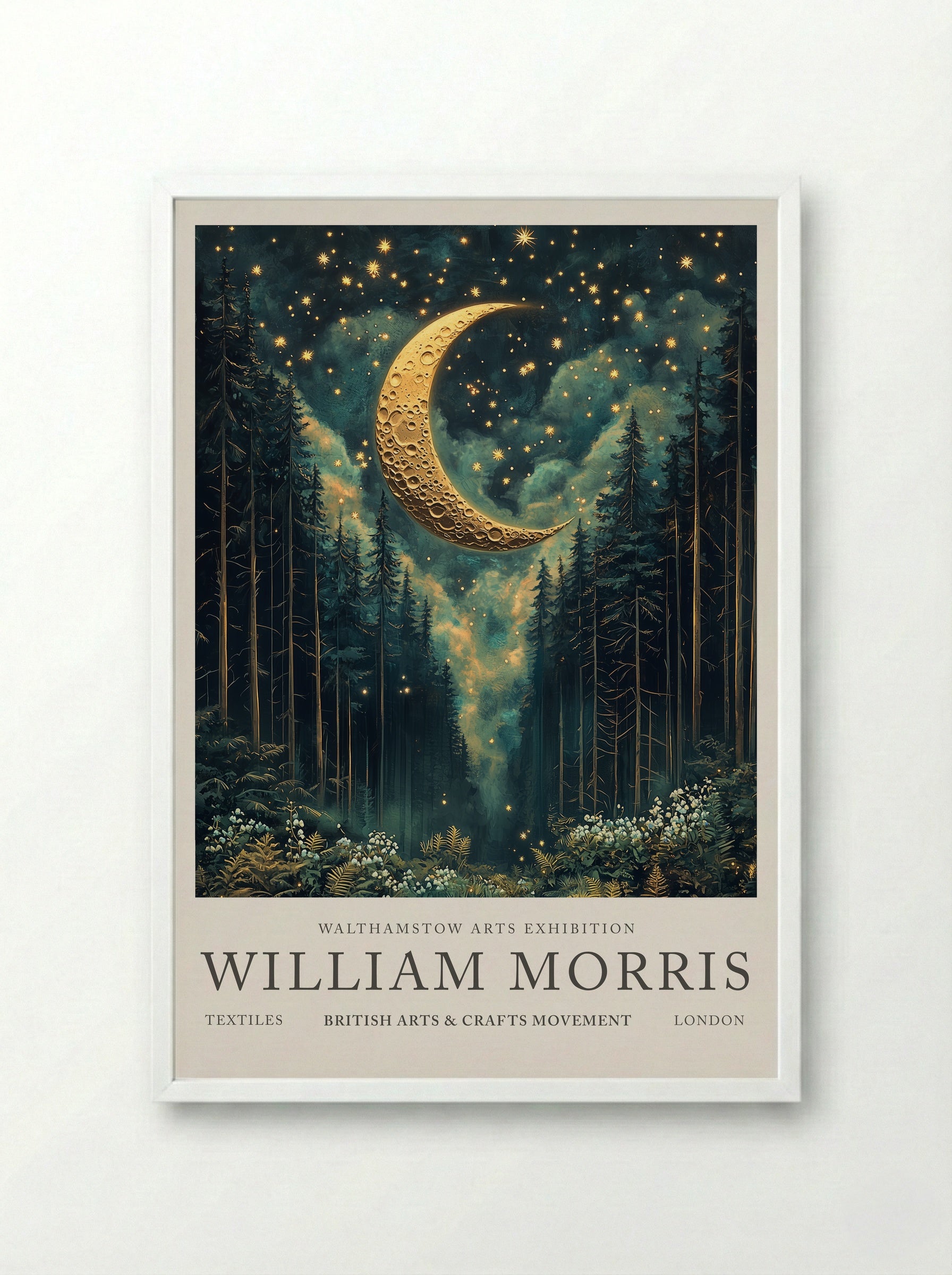 Crescent Canopy - William Morris