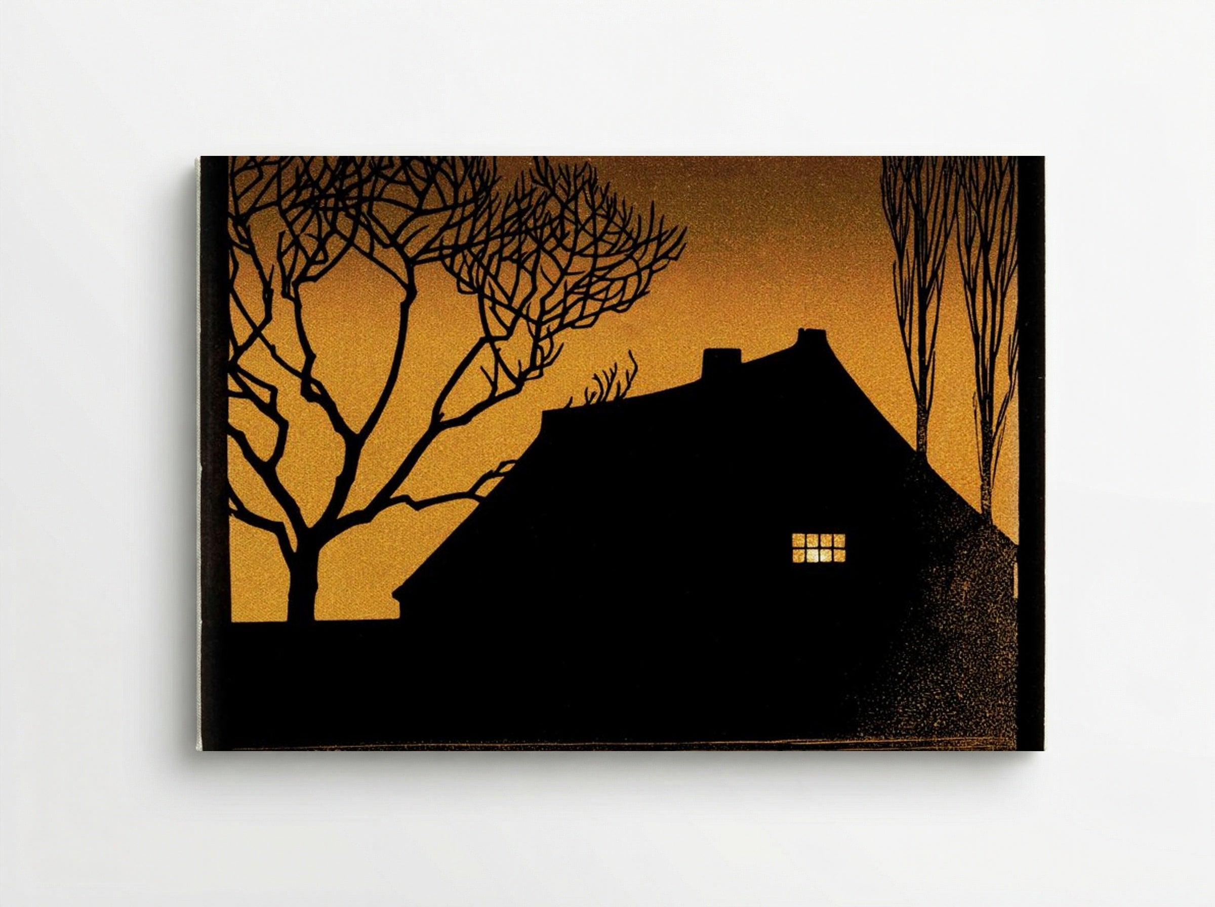 Winter Evening - Julie de Graag - Canvas