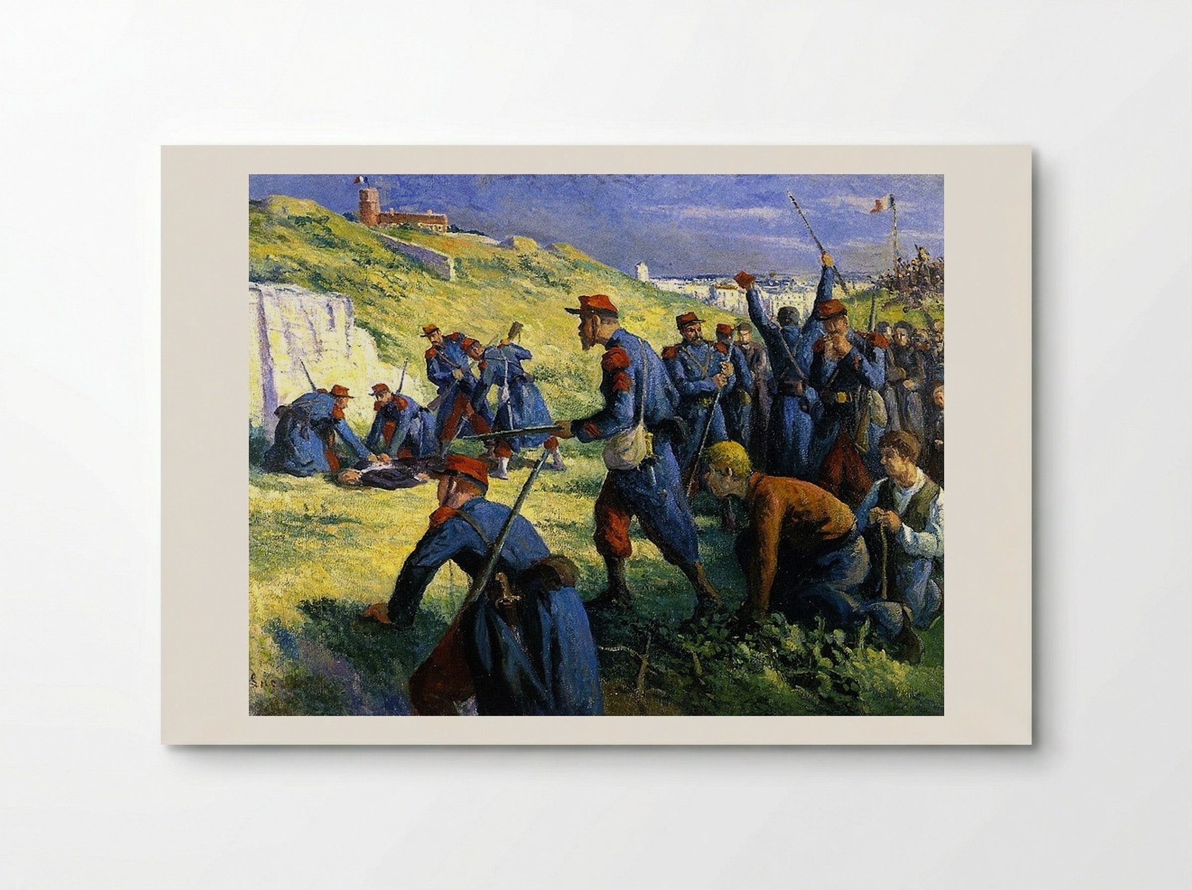 The Execution of Varlin - Maximilien Luce - Poster