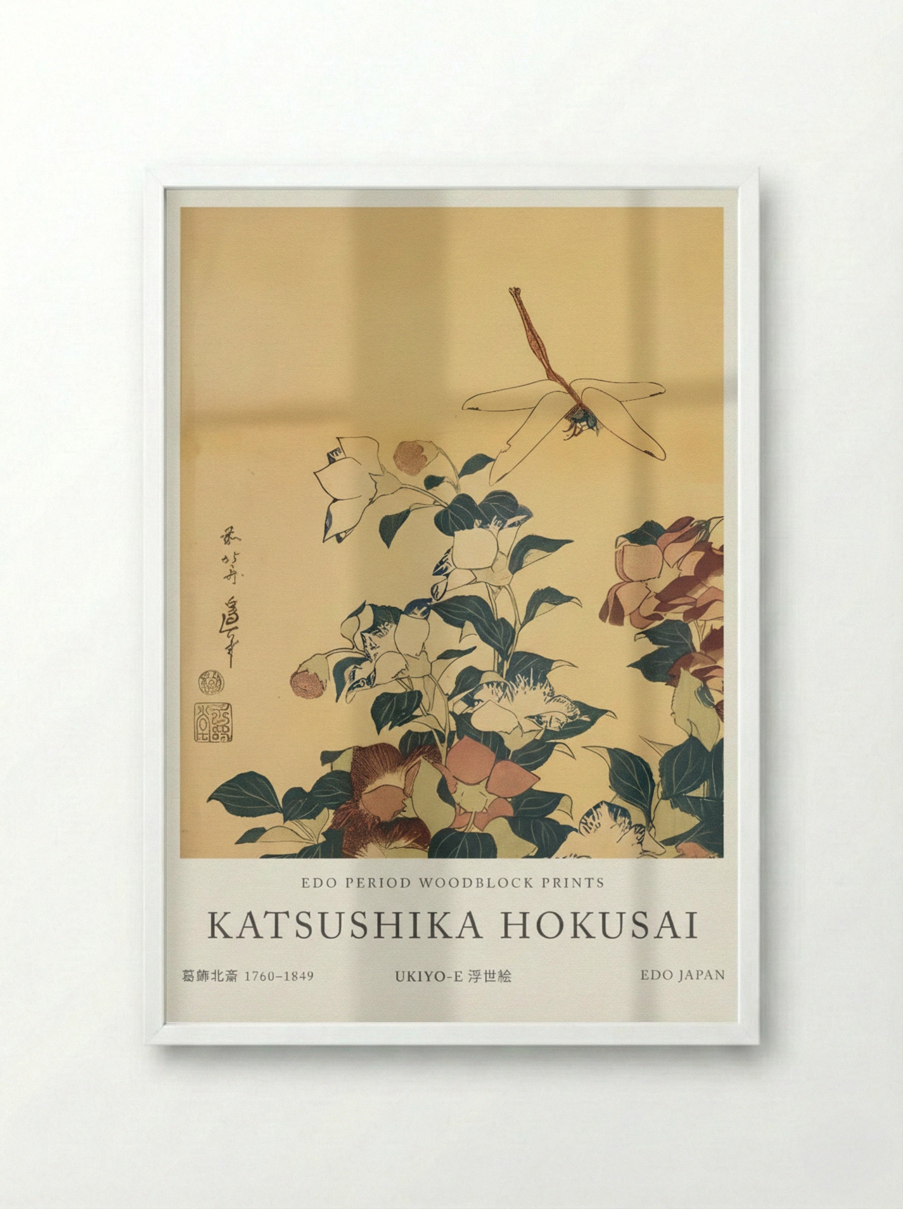 Bluebells and Dragonflies – Fine Art Print