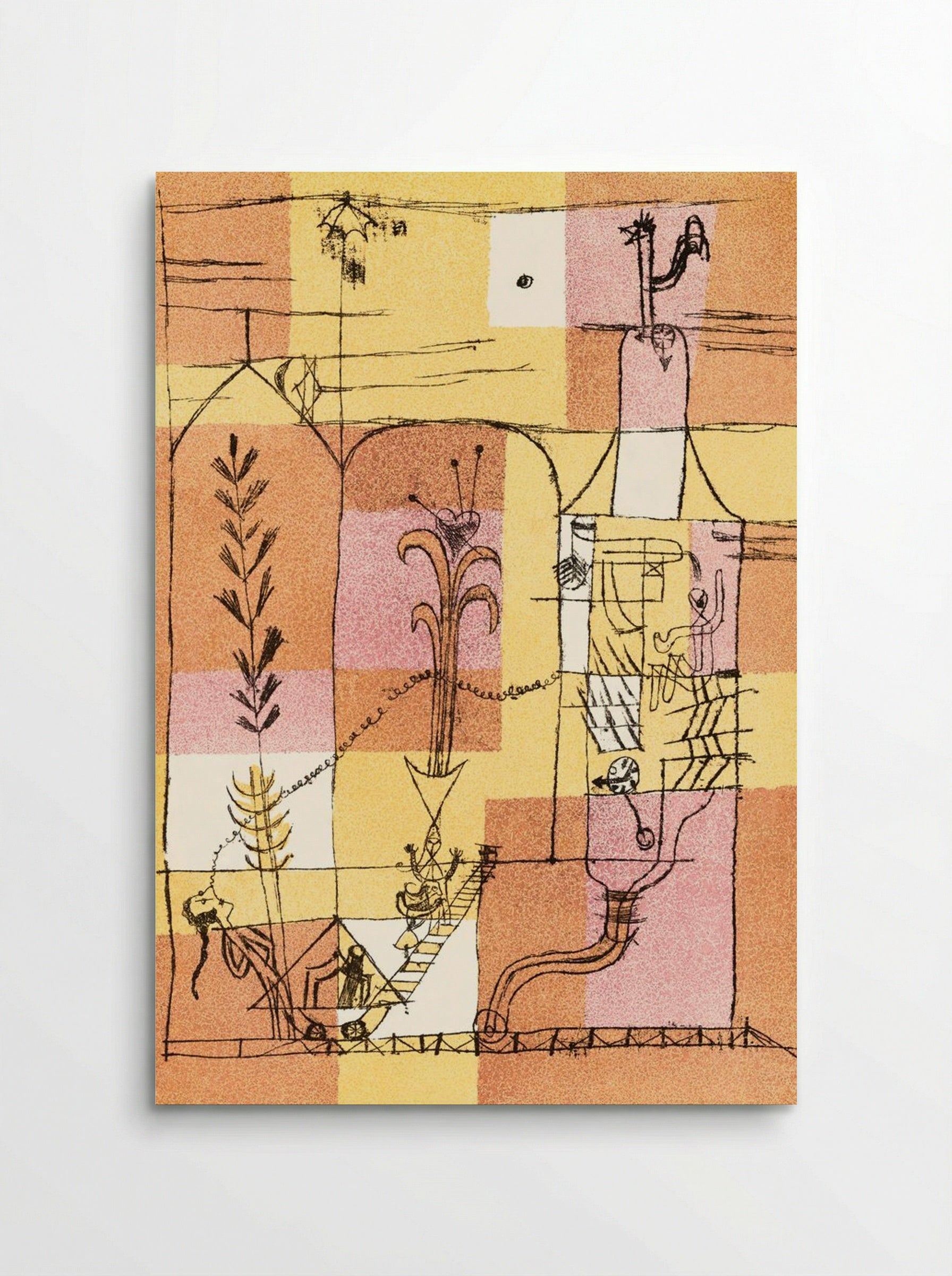 In the Spirit of Hoffmann - Paul Klee - Poster