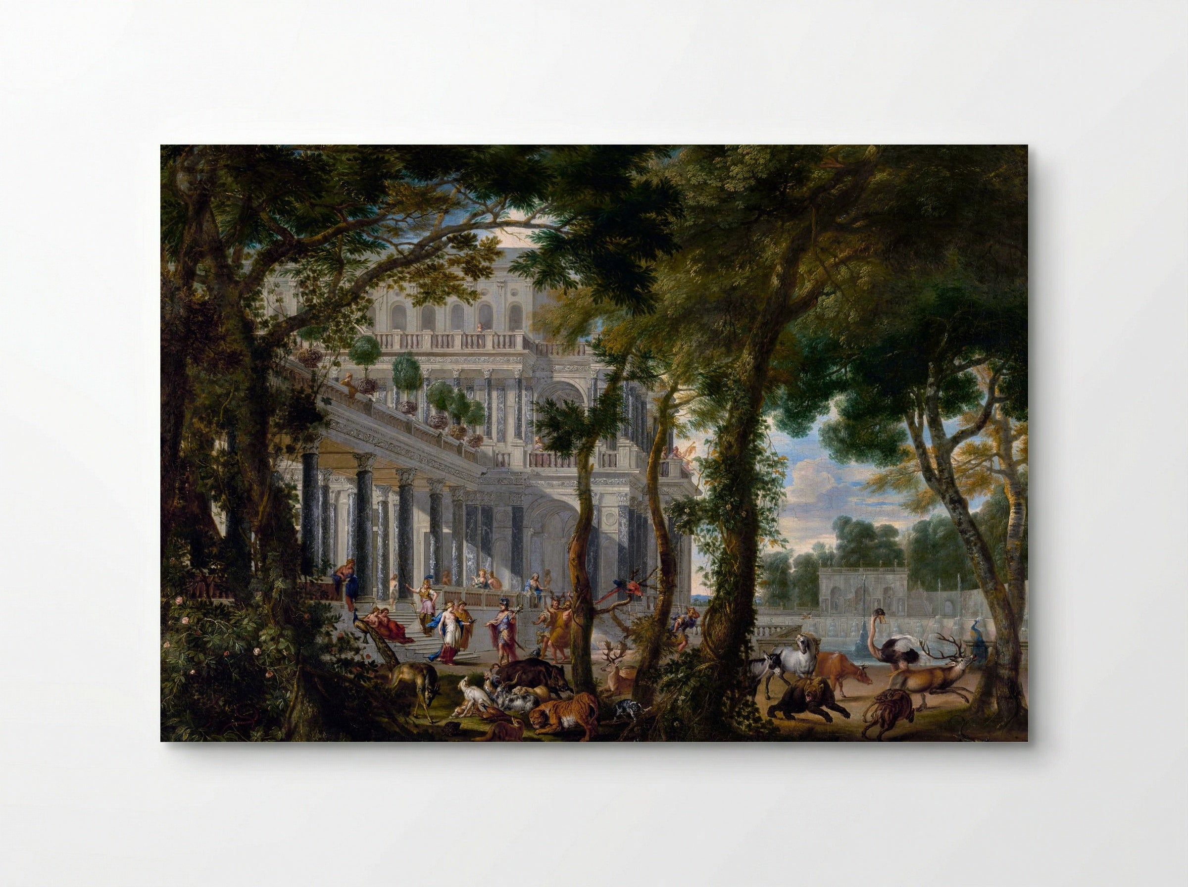Ulysses at the Palace of Circe - Wilhelm Schubert van Ehrenberg - Poster